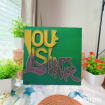 Handmade Louisiana String Art | Mardi Gras State, product photo 2