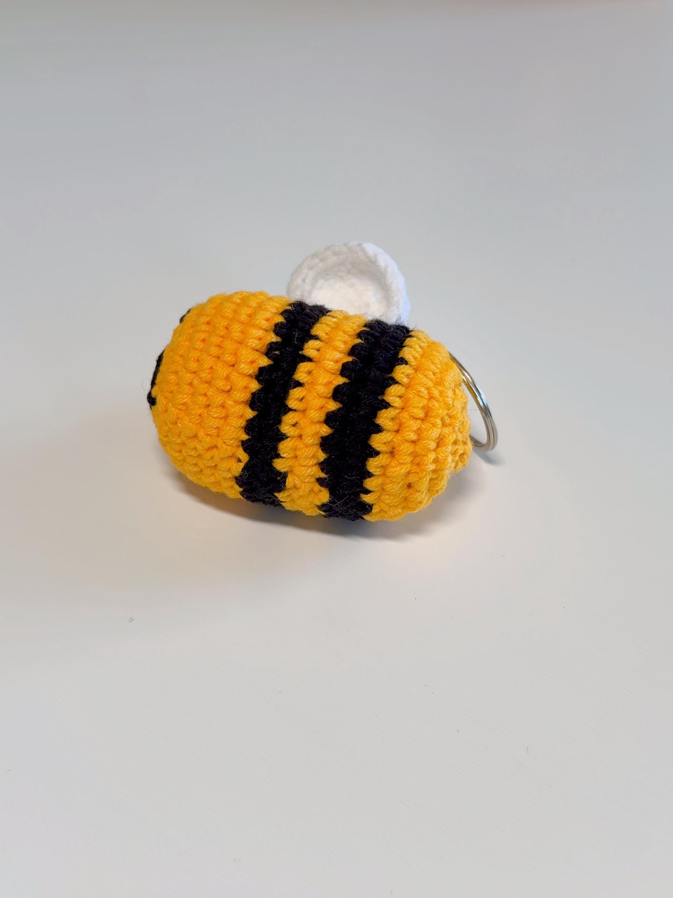 Crochet Bee Amigurumi Keychain, product photo 20