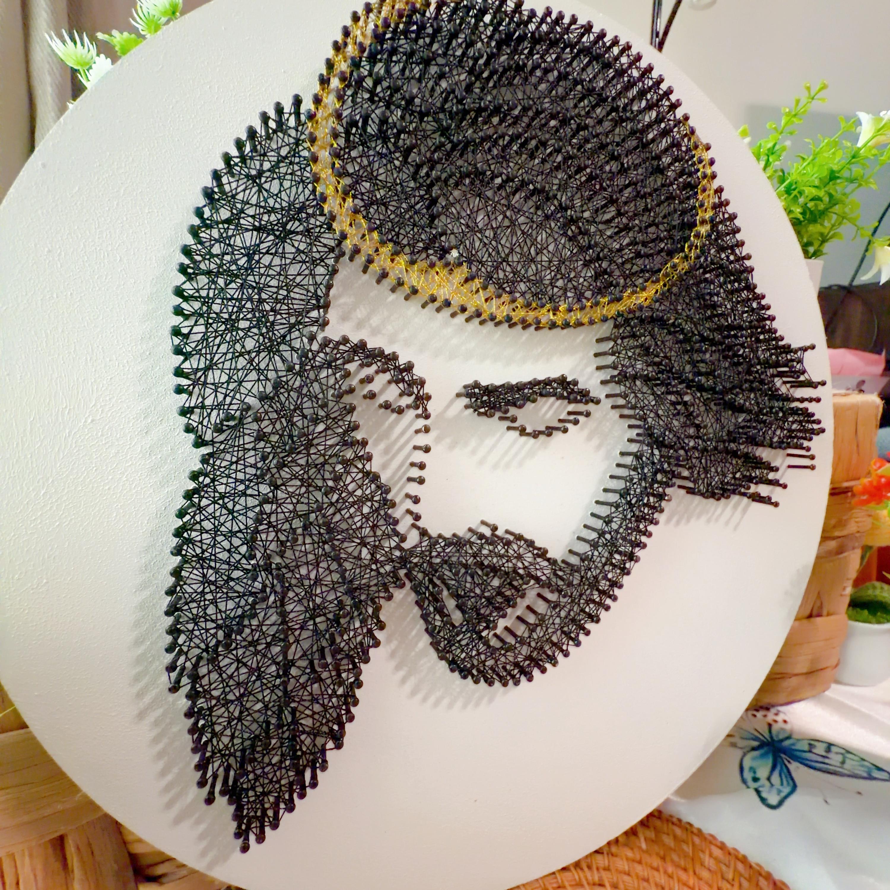 String Art Jesus Portrait, product photo 10
