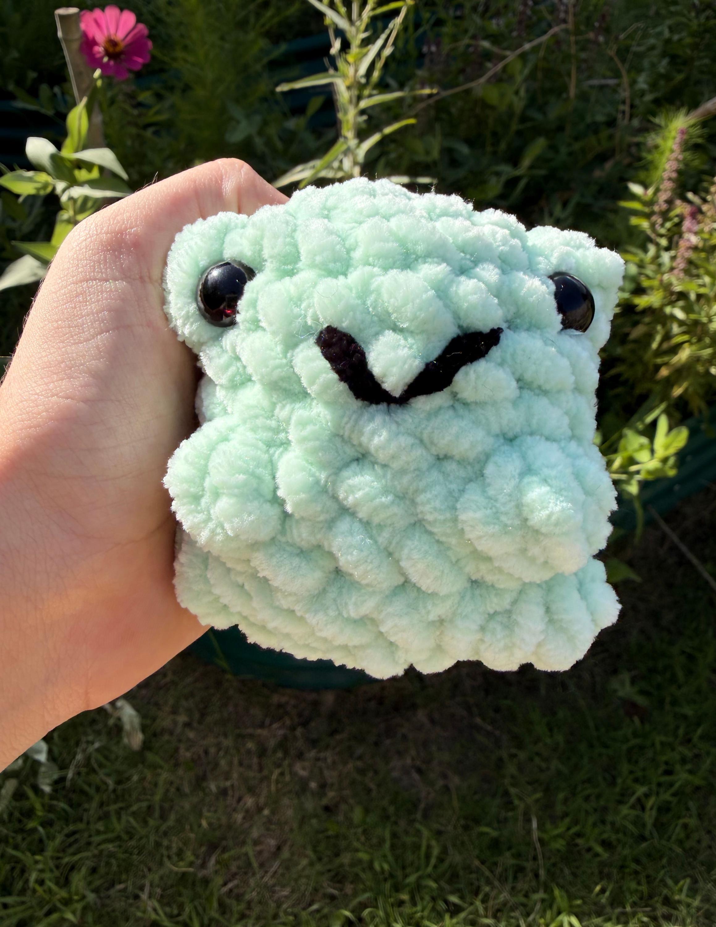 Frog Crochet Pattern Easy Amigurumi Plush Digital, product photo 3