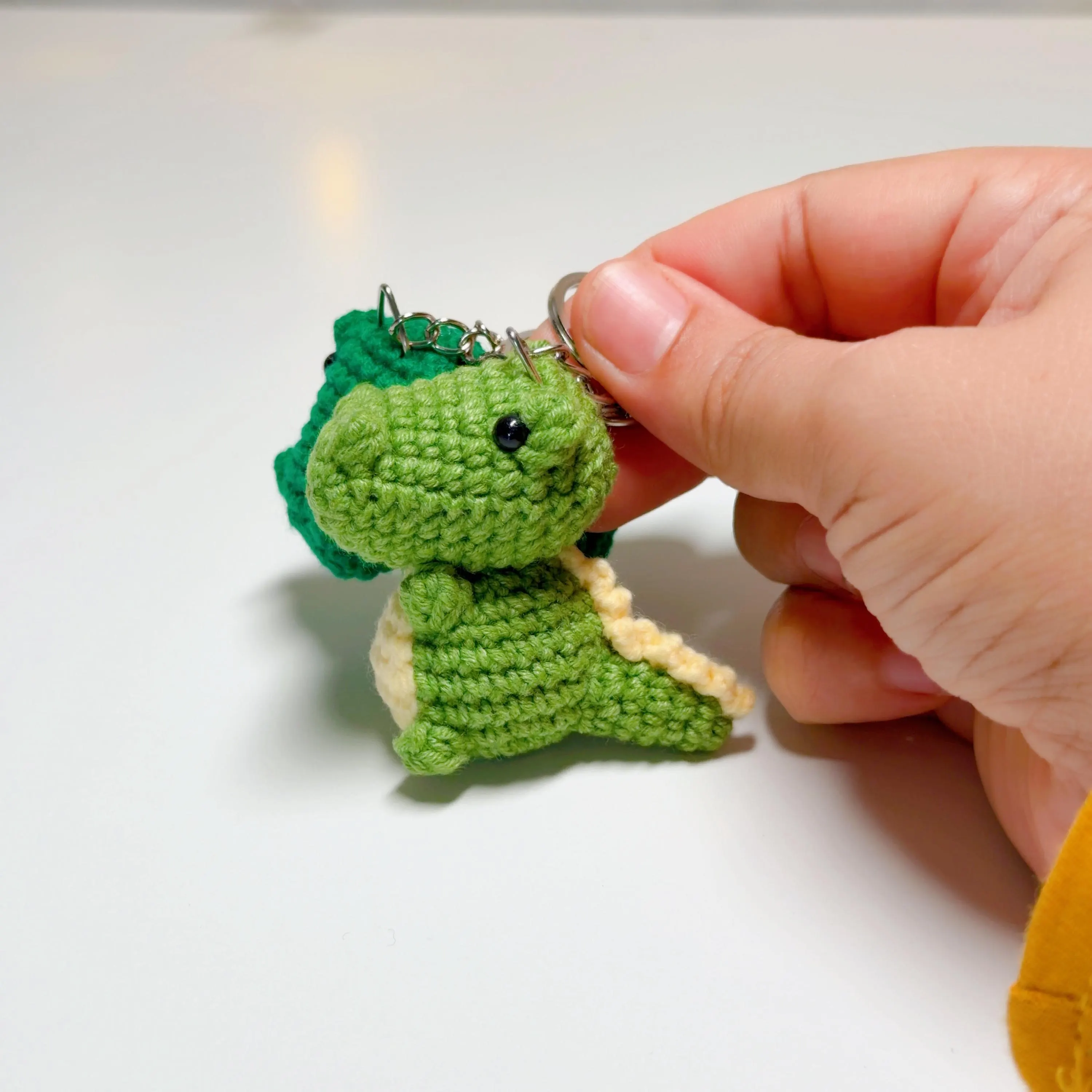 Crochet Alligator Keychain, product photo 11