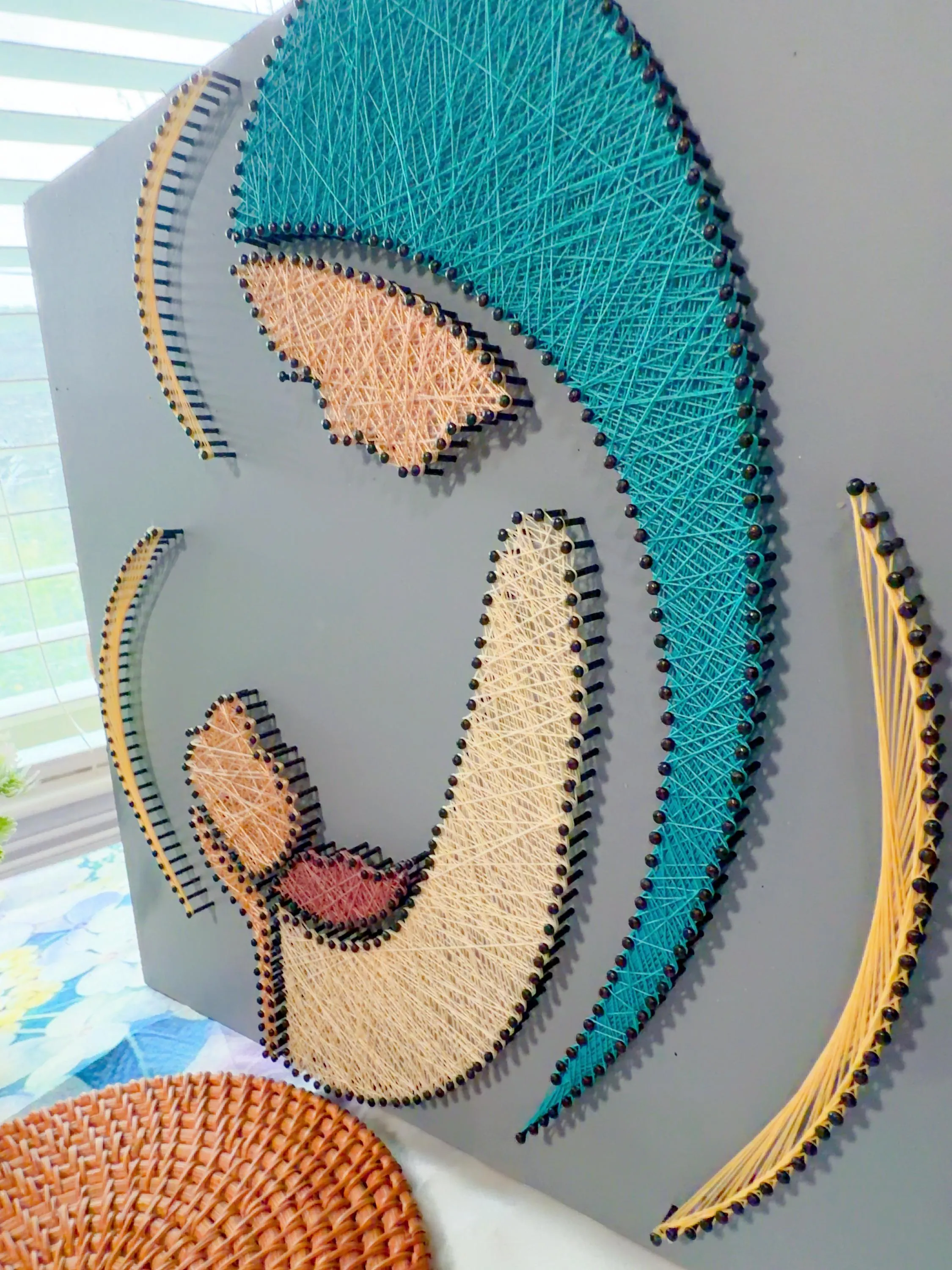 Handmade Holy Family String Art | Virgin Mary, product photo 9