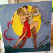 Handmade String Art Couple Dancing Wall Decor |, product photo 3