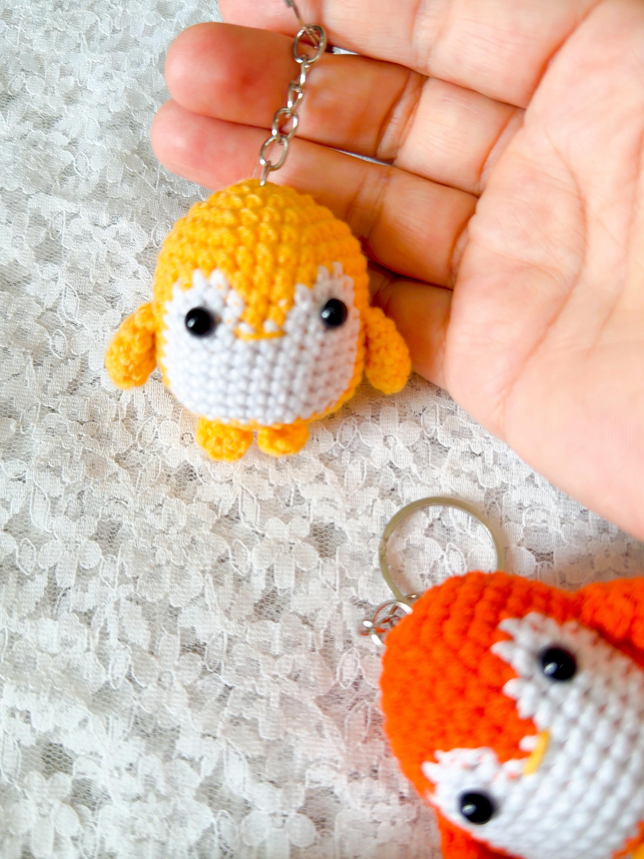 Crochet Penguin Amigurumi Keychain, product photo 8