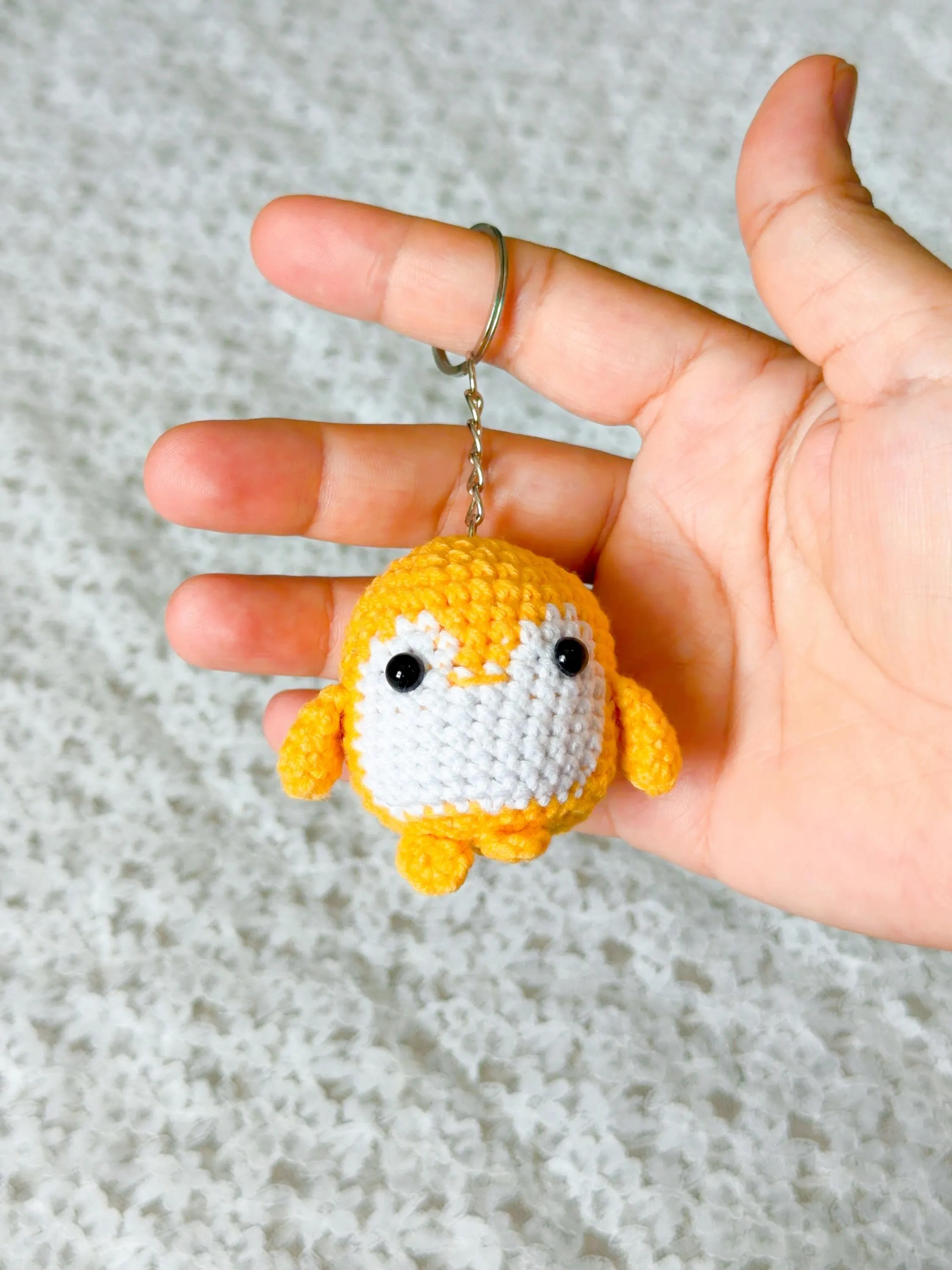Crochet Penguin Amigurumi Keychain, product photo 16