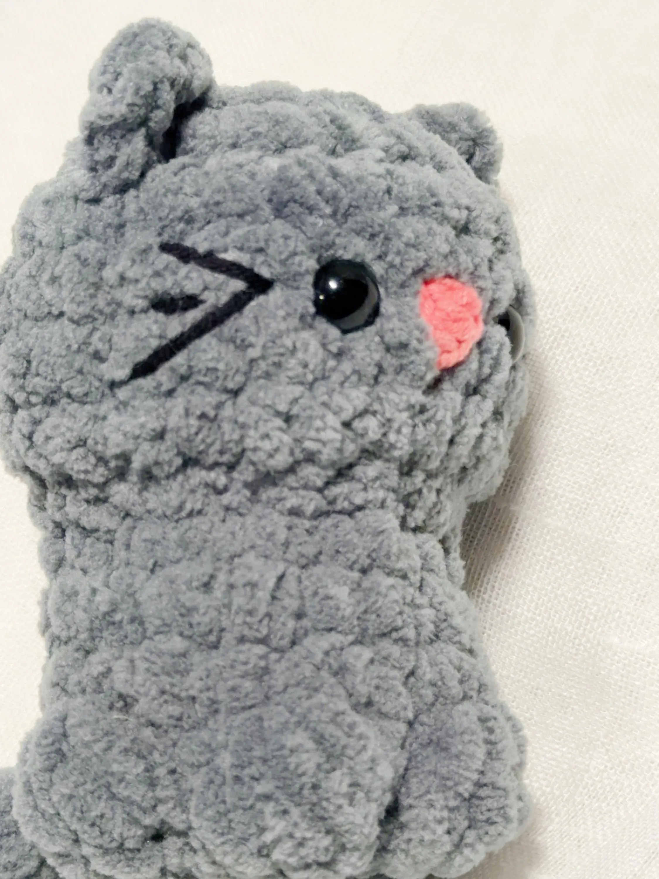 Handmade Crochet Cat Plush, product photo 12