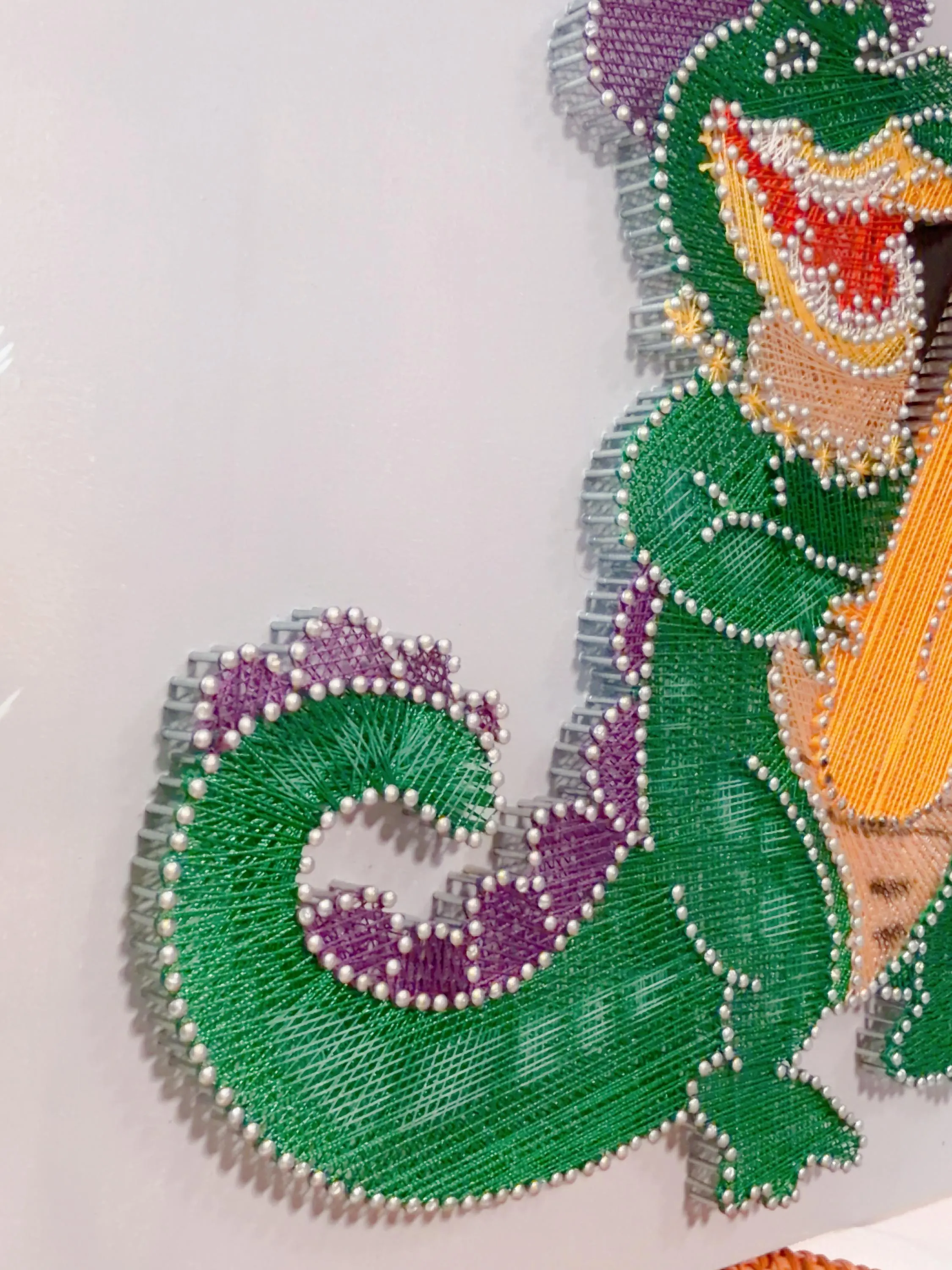 New Orleans Crocodile String Art | Jazz Saxophone, product photo 8
