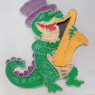 New Orleans Crocodile String Art | Jazz Saxophone, product photo 4