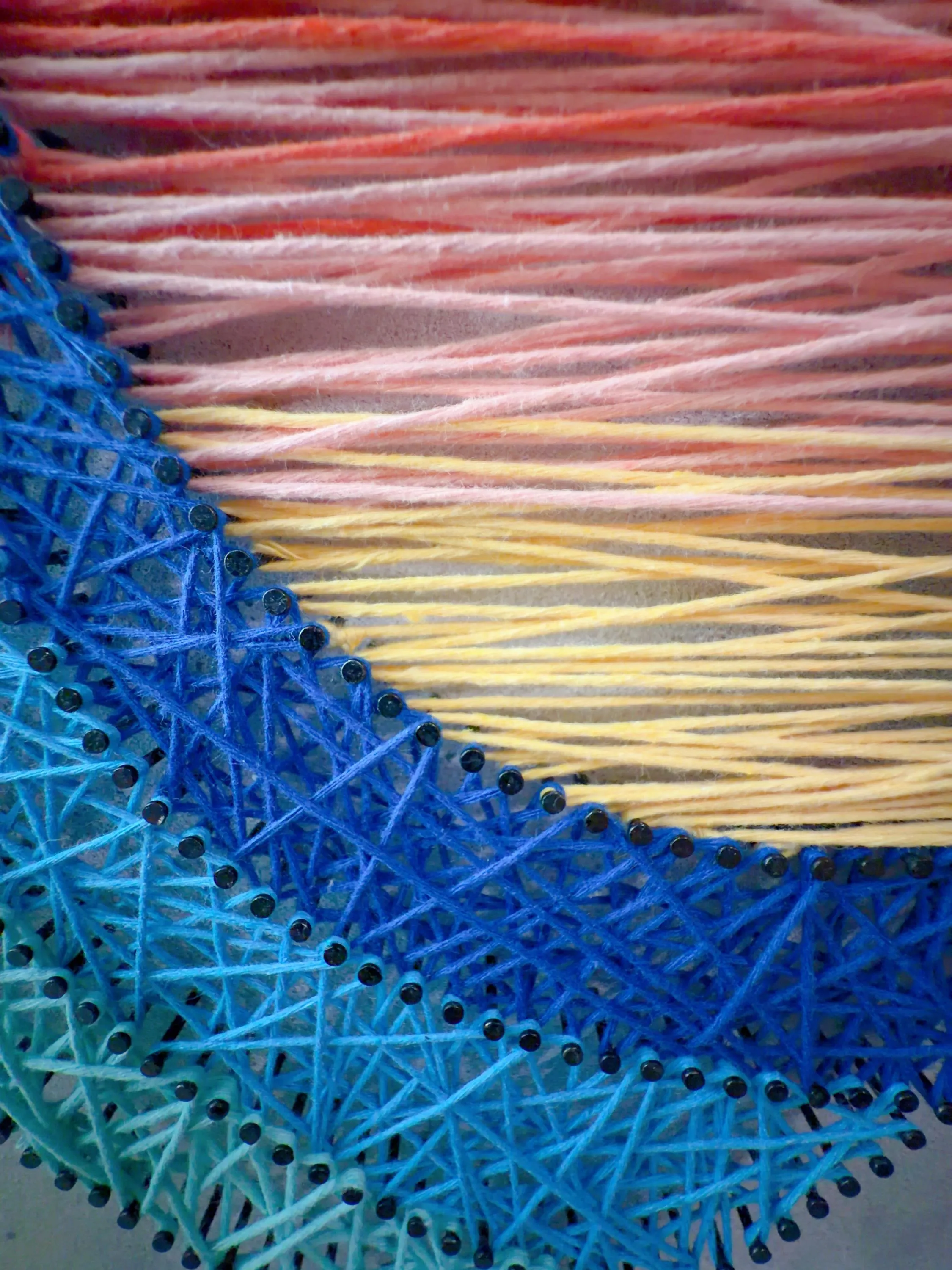 Sunset Wave Heart String Art, product photo 8
