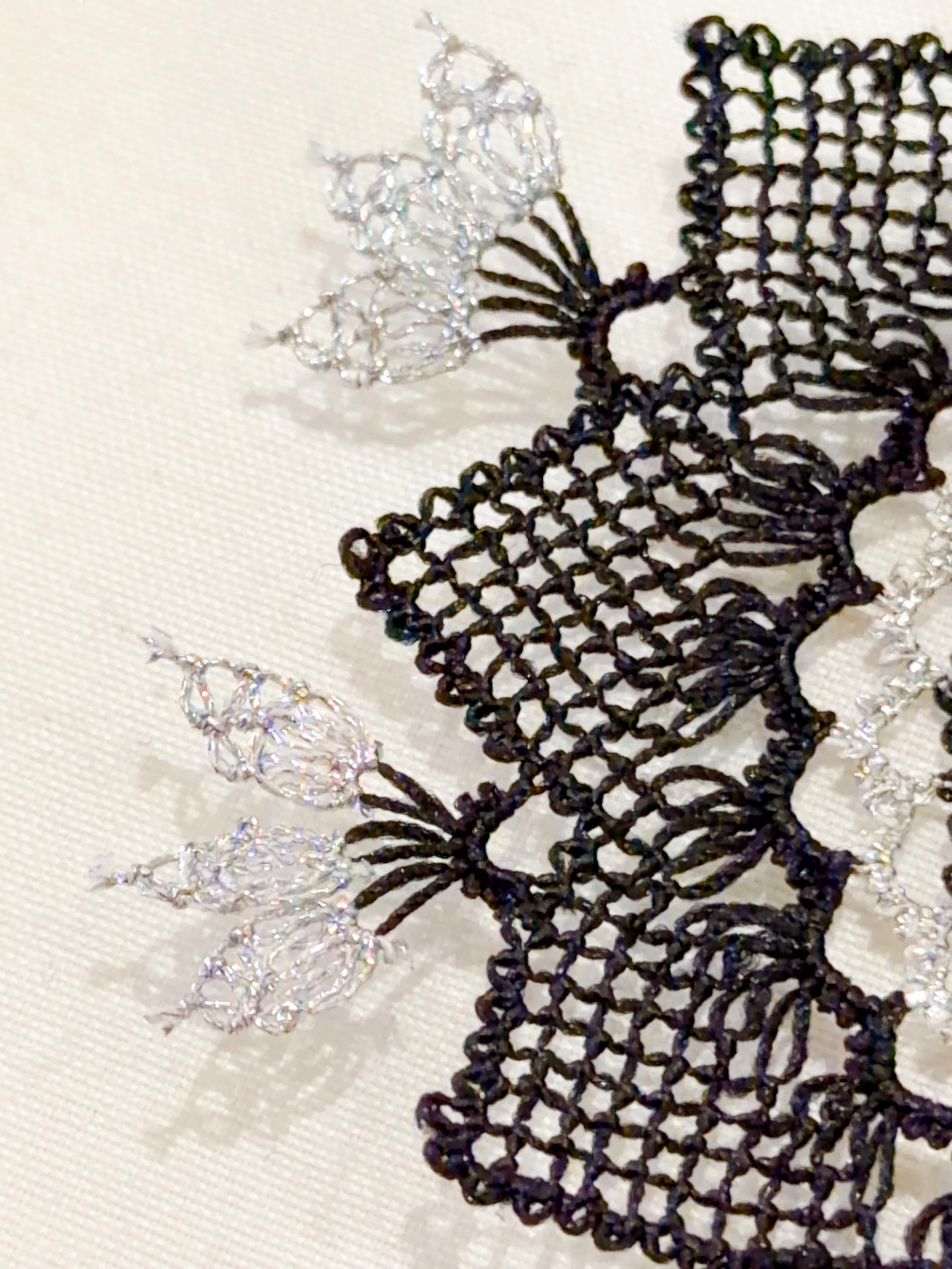 Turkish Needle Lace Scarf, product photo 8