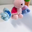 Handmade Crochet Turtle Keychain, product photo 2