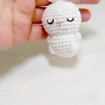 Crochet Bunny Keychain, product photo 2