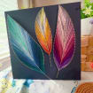 Living Room Focal Point Art - Yin Yang String Art, product photo 2