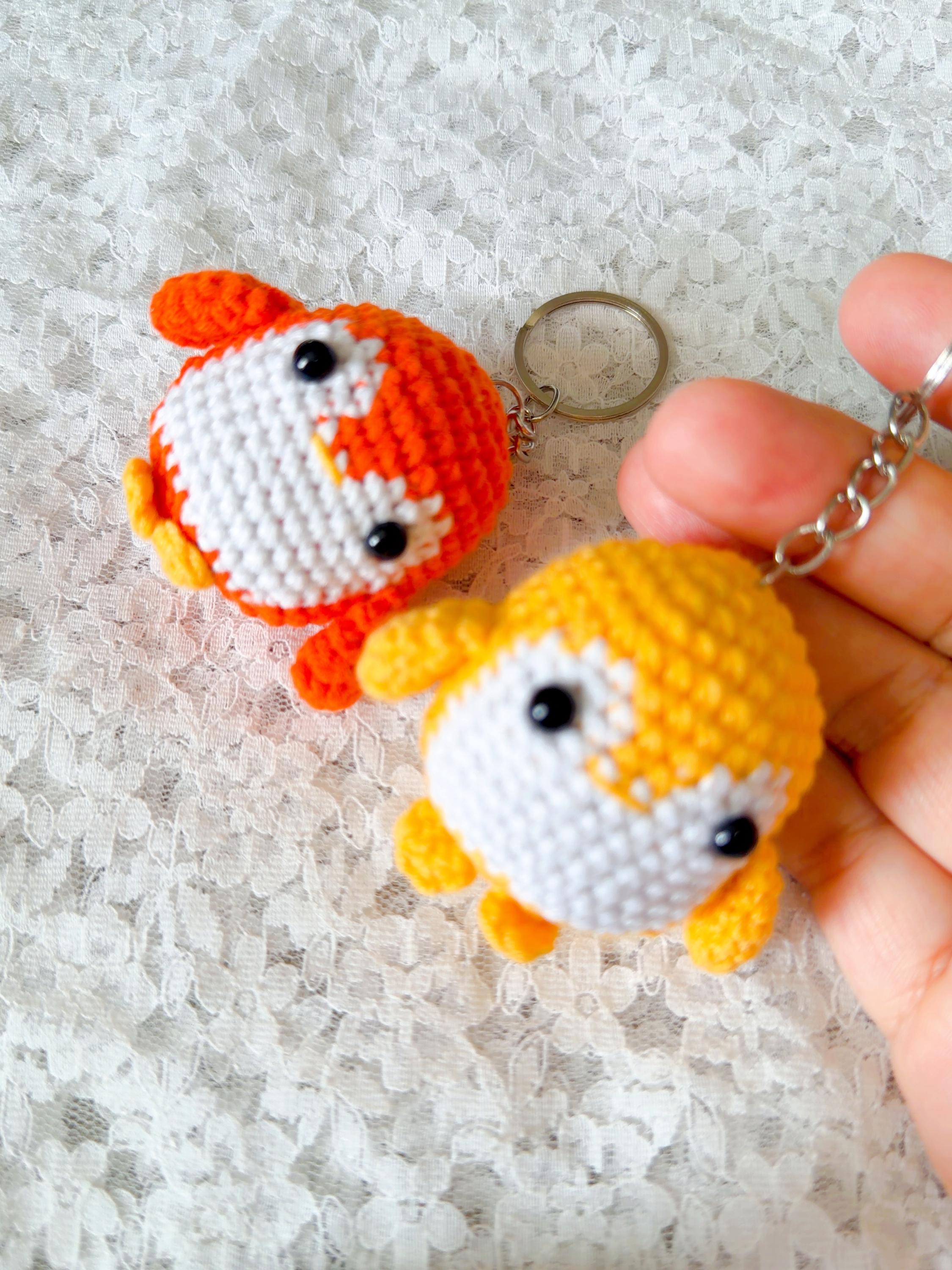 Crochet Penguin Amigurumi Keychain, product photo 9