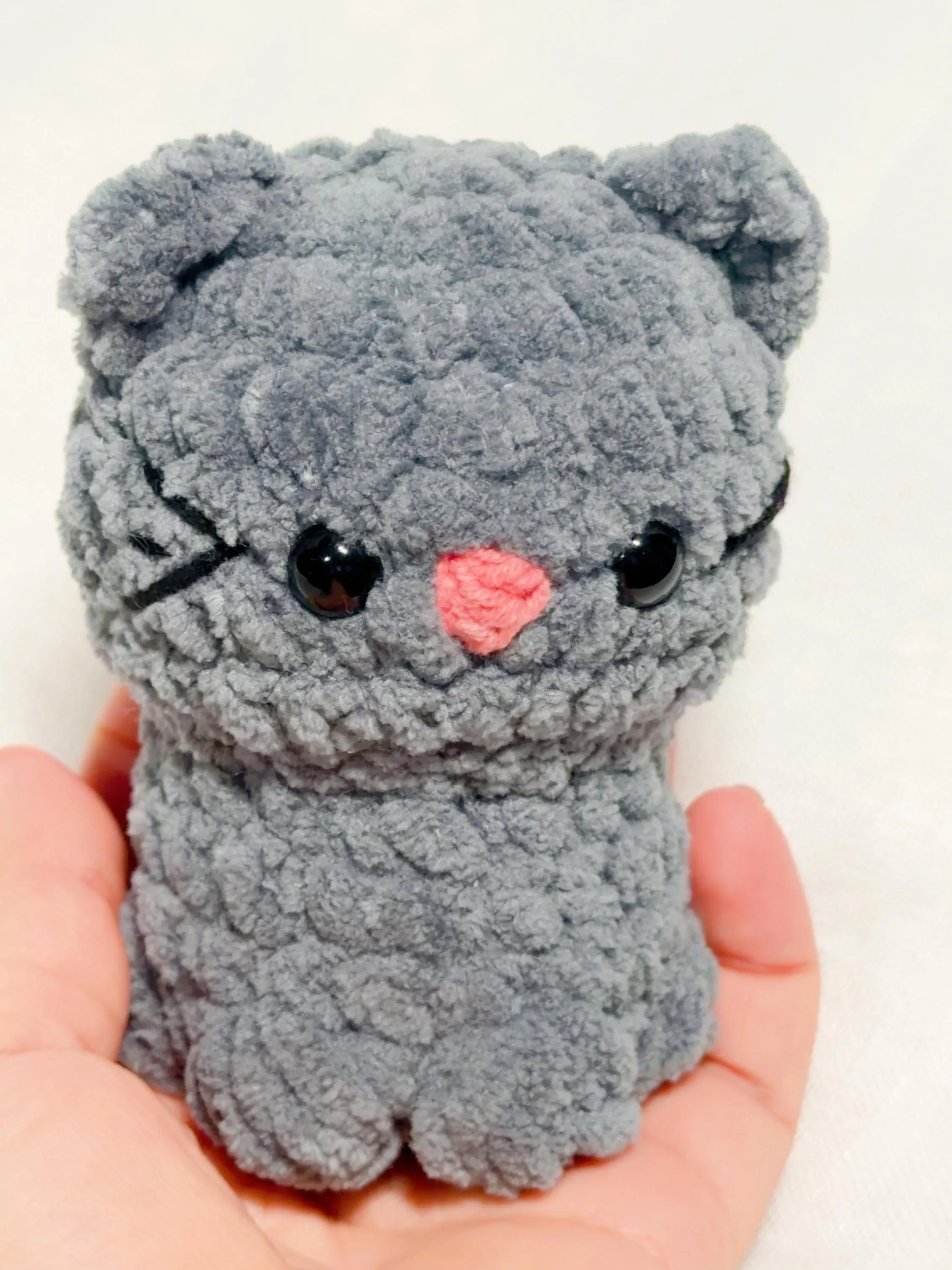 Handmade Crochet Cat Plush, product photo 10