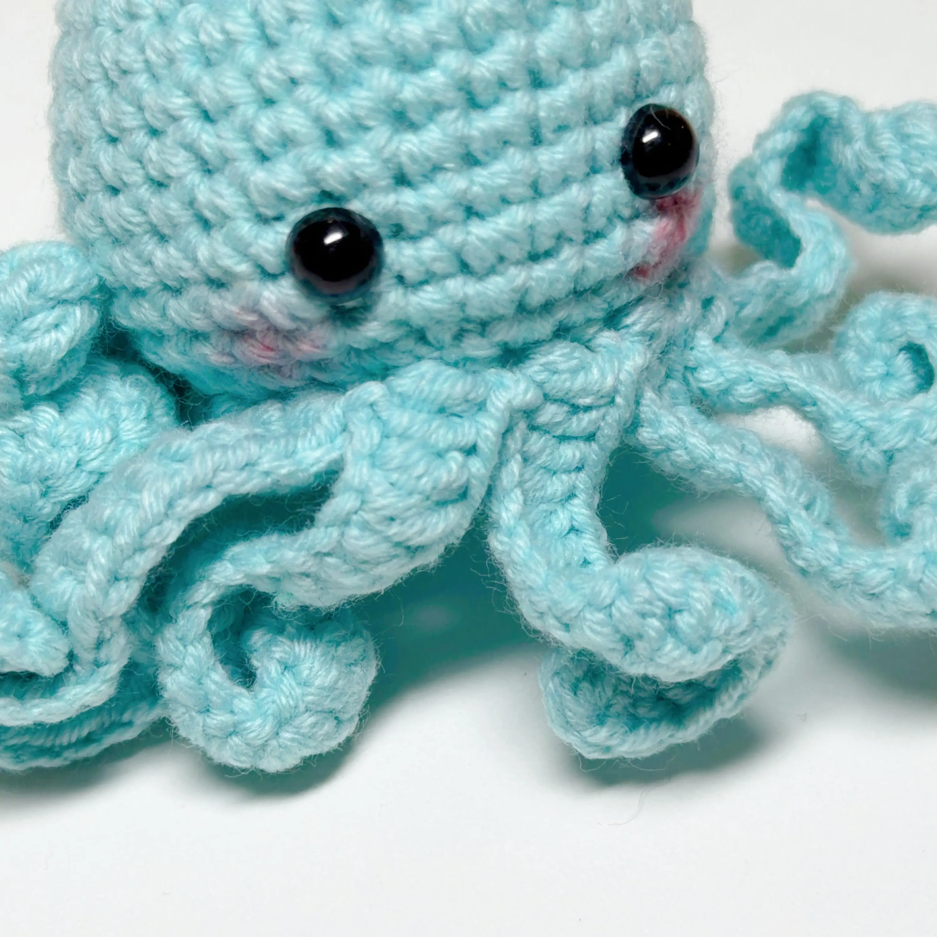Mini Crochet Octopus Keychain, product photo 22