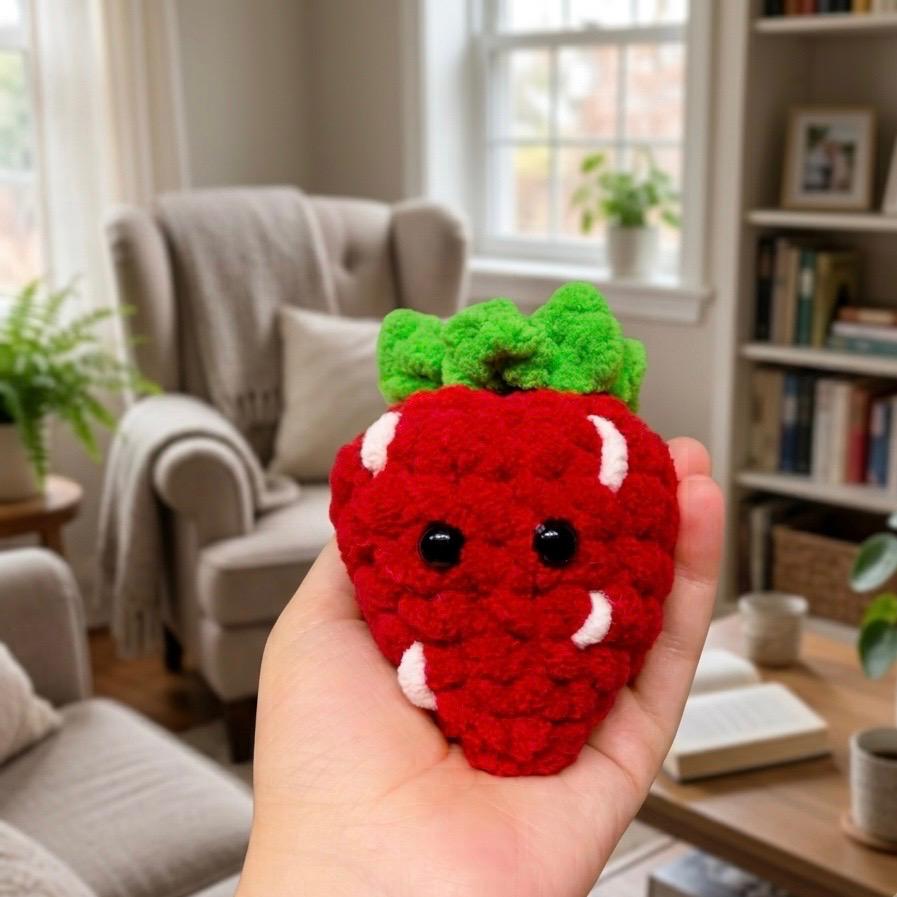 Beginner Crochet Strawberry Pattern | Emotional, product photo 7