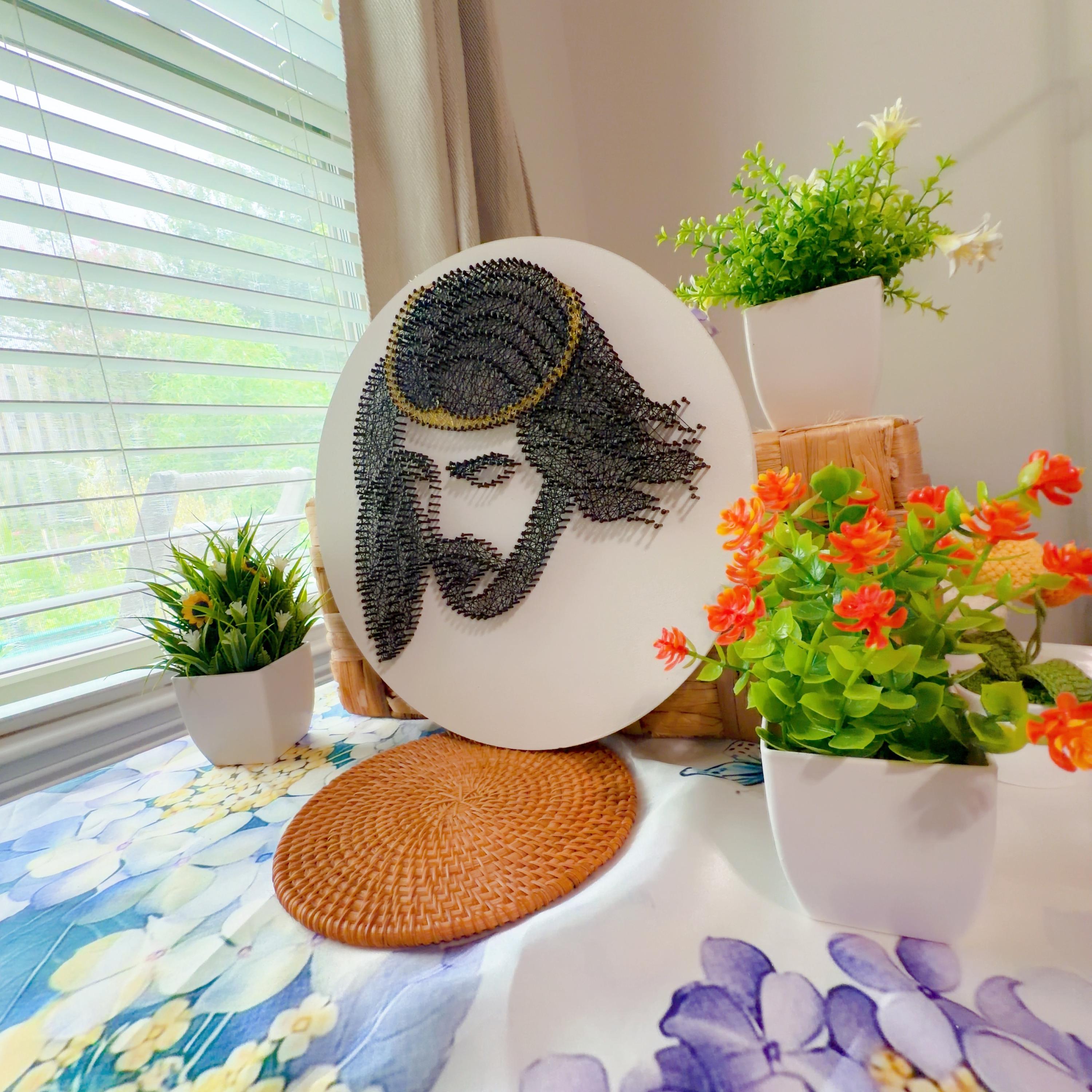String Art Jesus Portrait, product photo 12