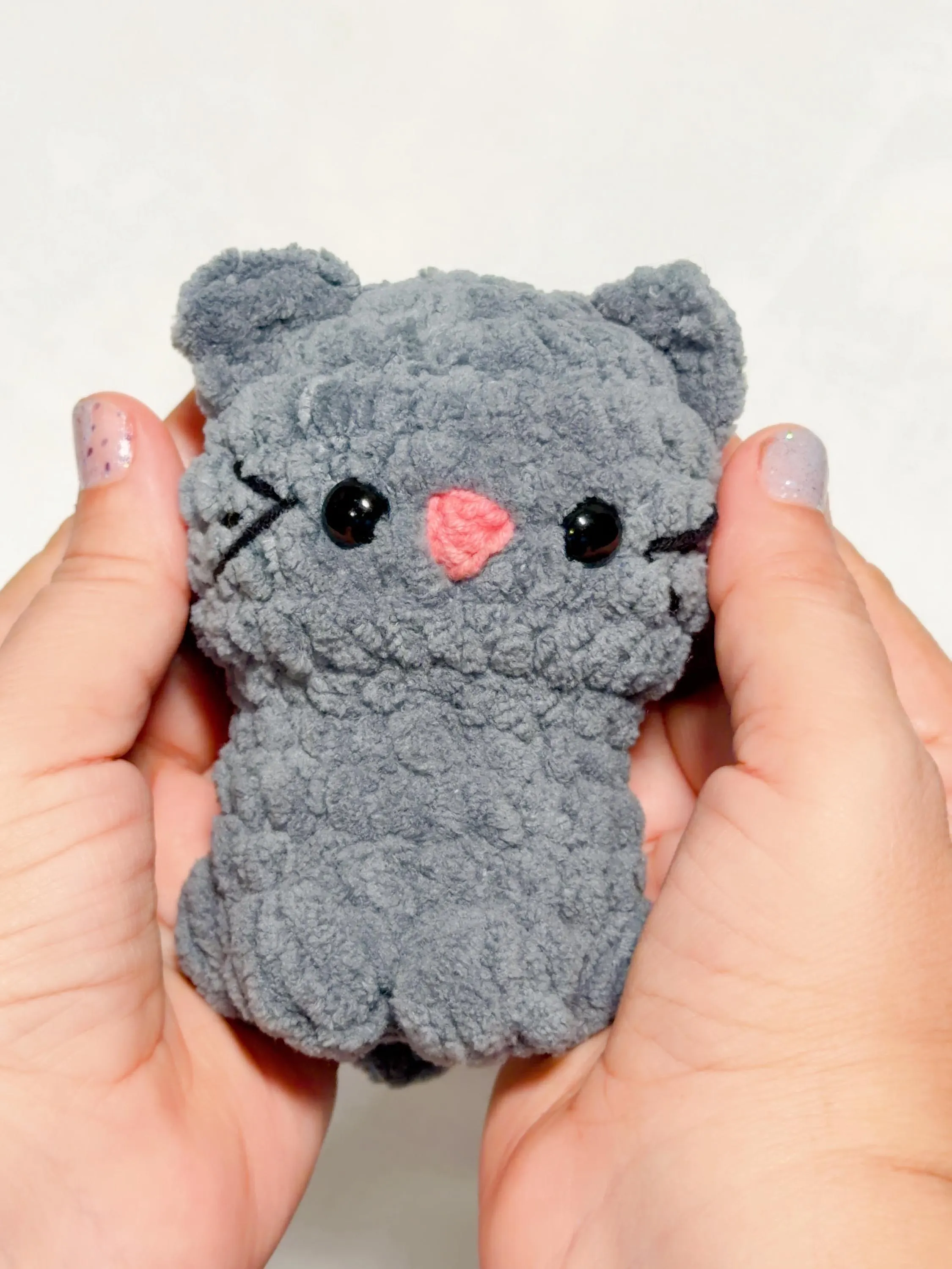 Handmade Crochet Cat Plush, product photo 4