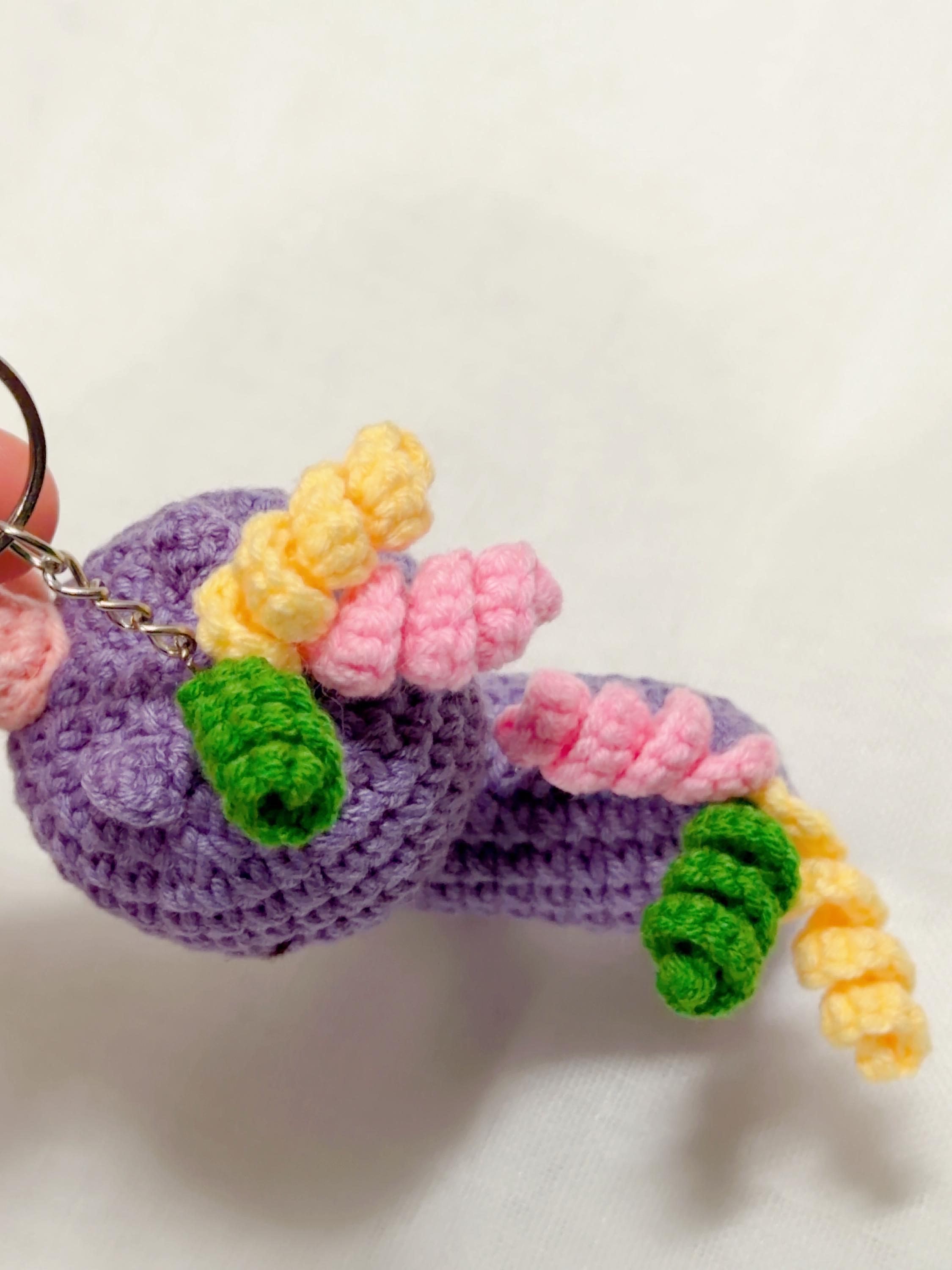 Amigurumi Unicorn Keychain, product photo 15