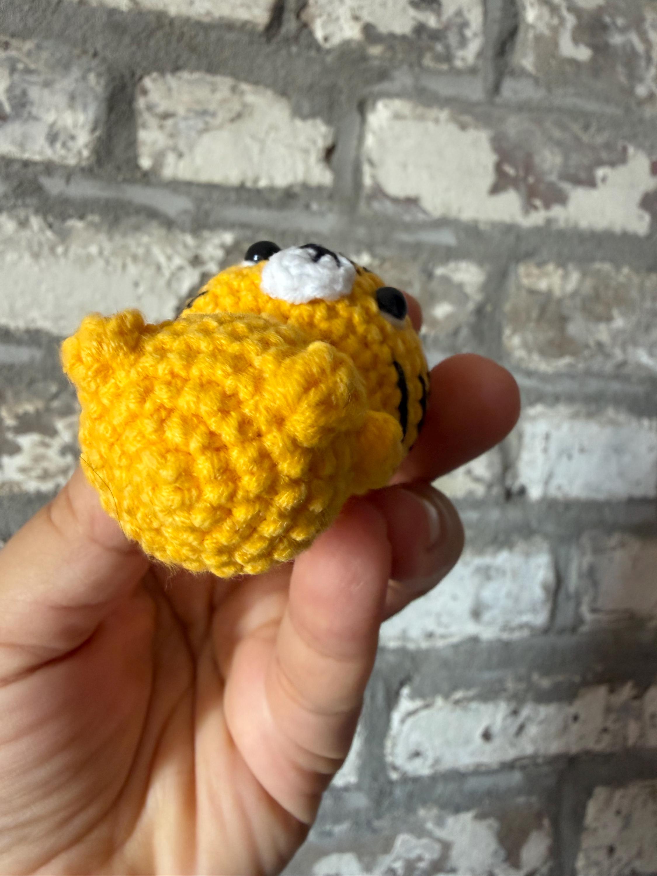 Crochet Baby Tiger Keychain, product photo 19
