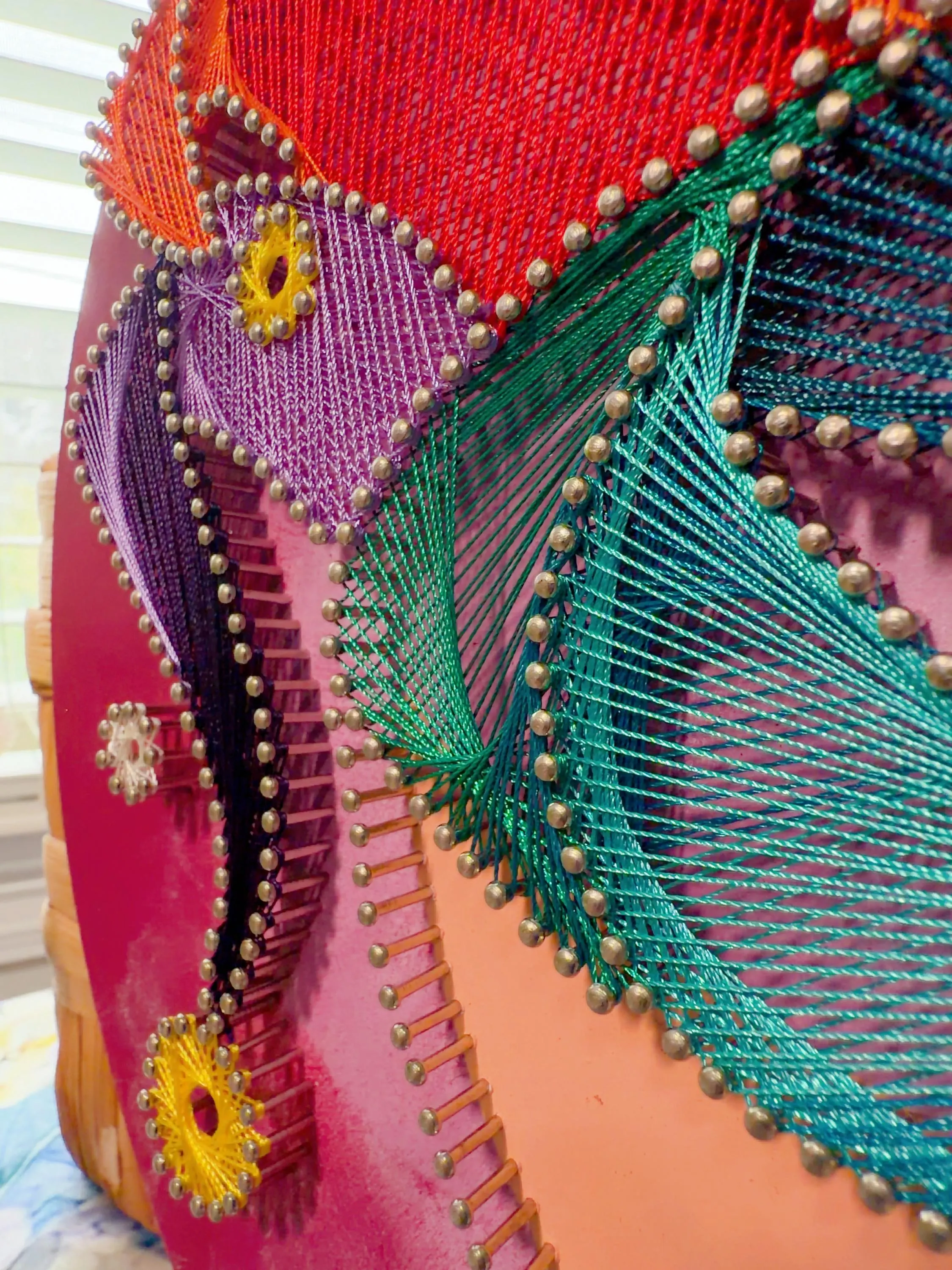 Mardi Gras Mask String Art, product photo 15