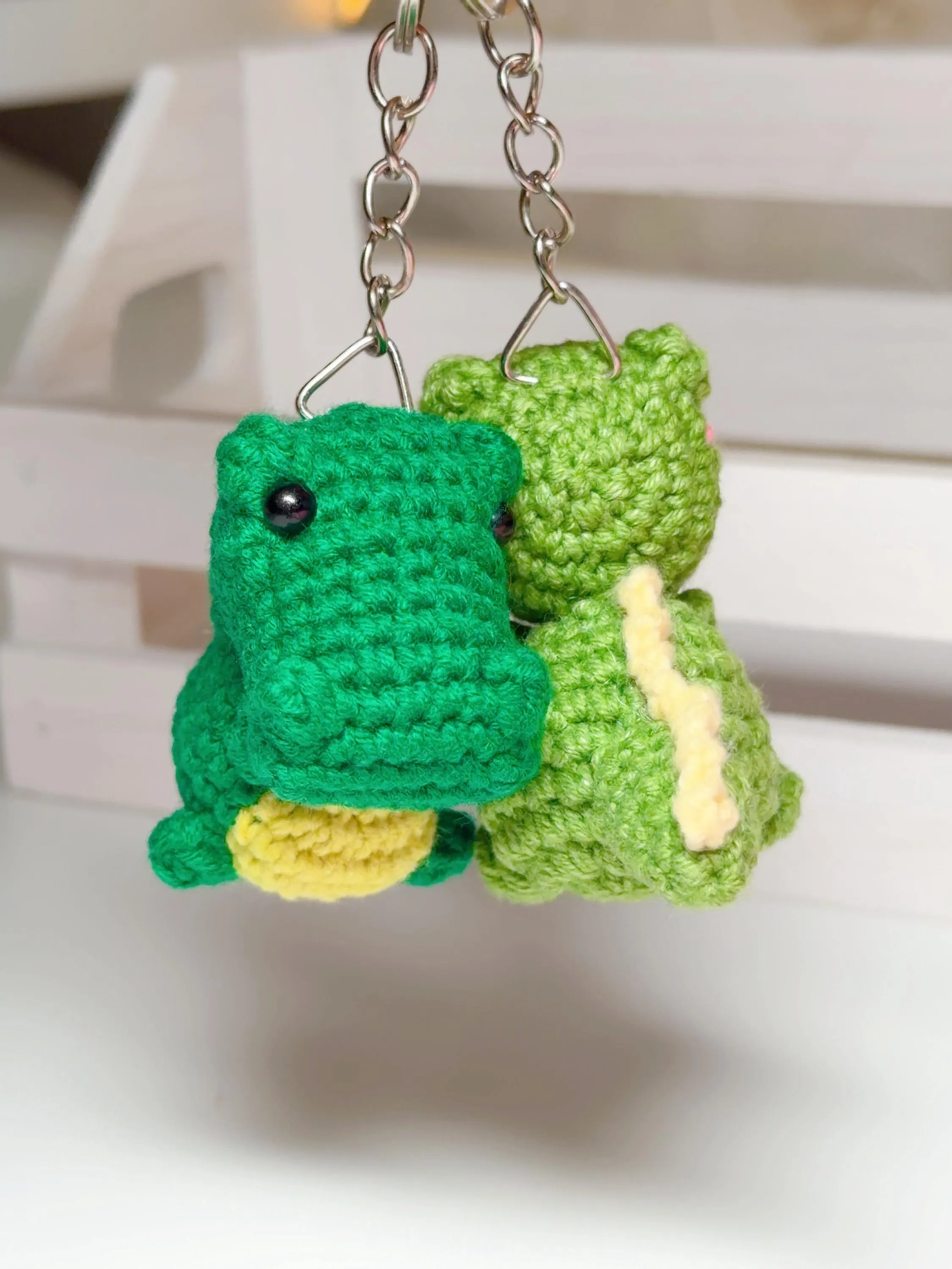 Crochet Alligator Keychain, product photo 18