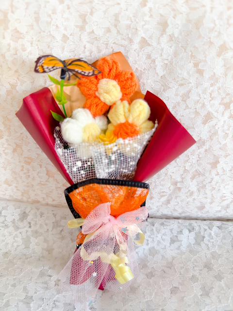 Mini Crochet Flower Bouquet, product photo 11
