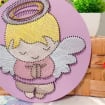 Handmade Baby Angel String Art, product photo 8