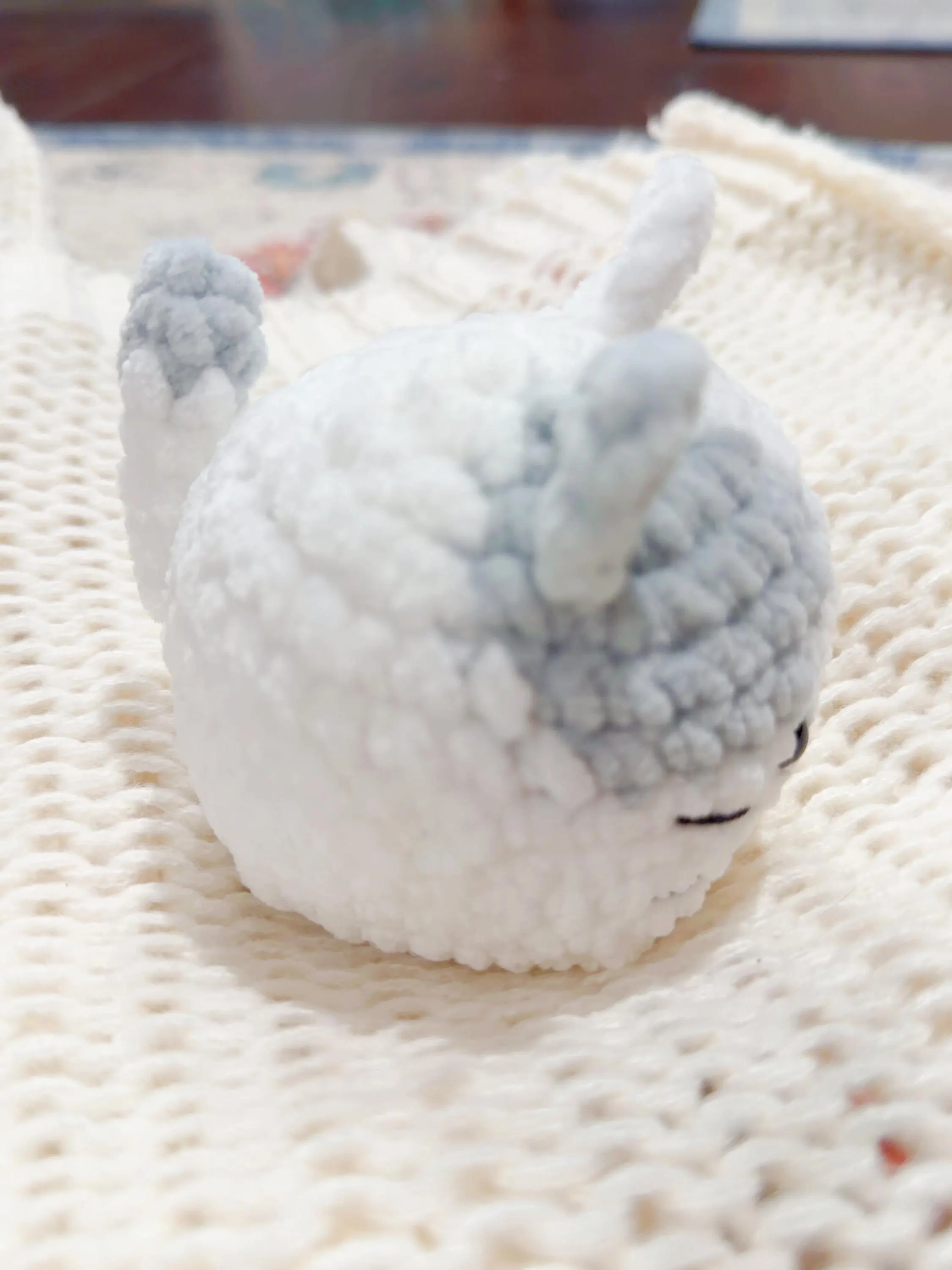 Handmade Crochet Plush Cat, product photo 9