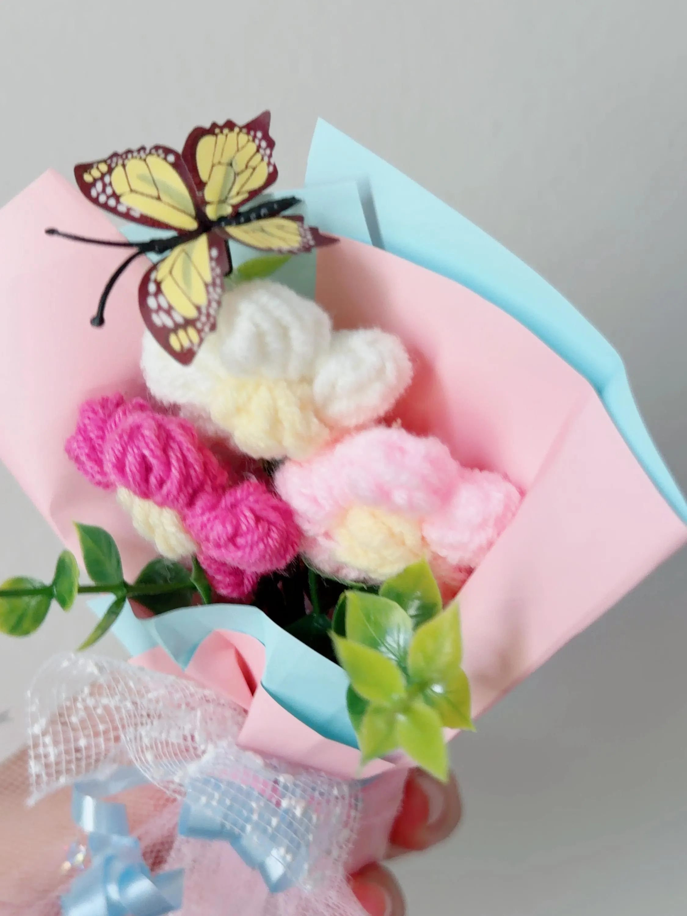Mini Crochet Flower Bouquet, product photo 15