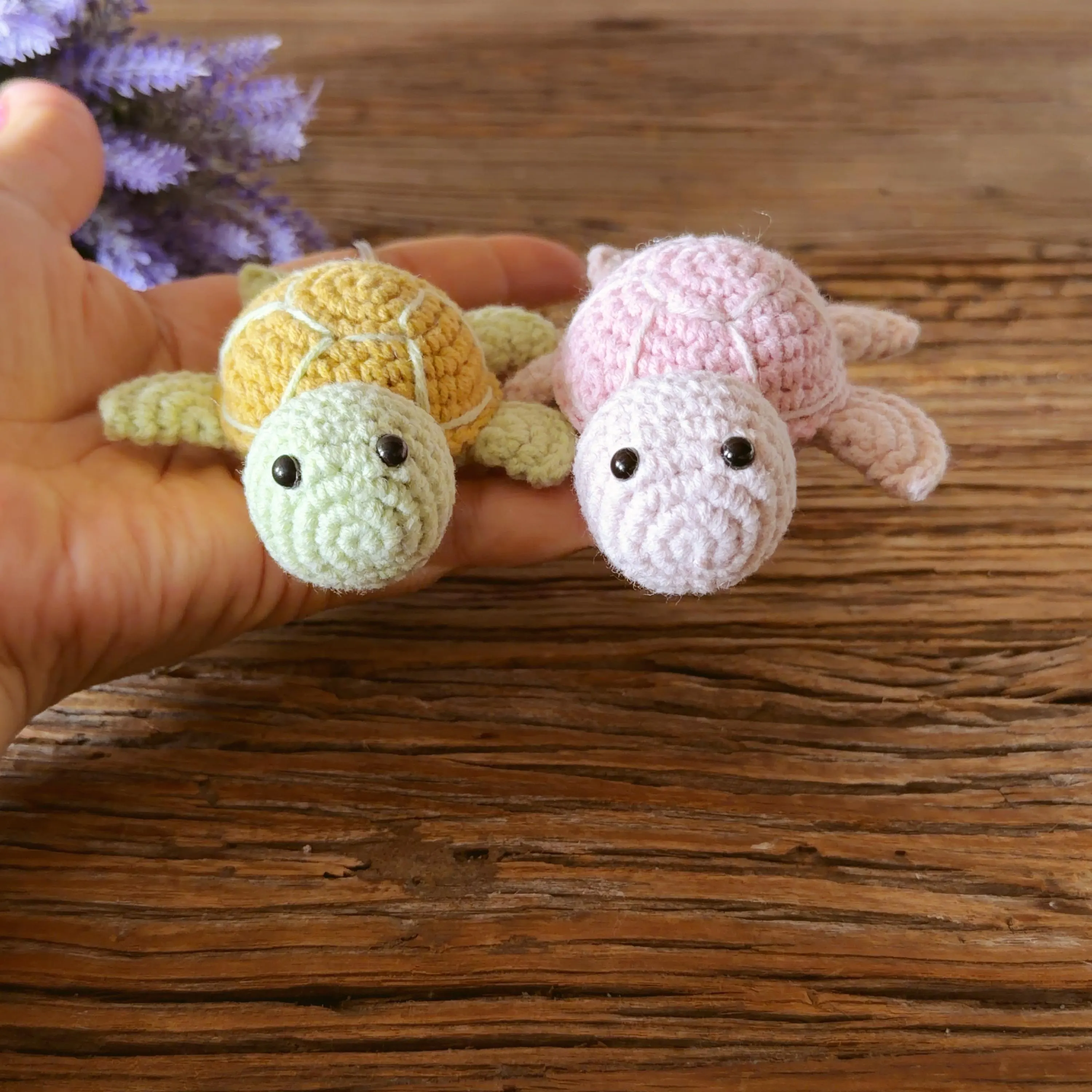 Crochet Sea Turtle Amigurumi, product photo 7