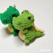 Crochet Alligator Keychain, product photo 2