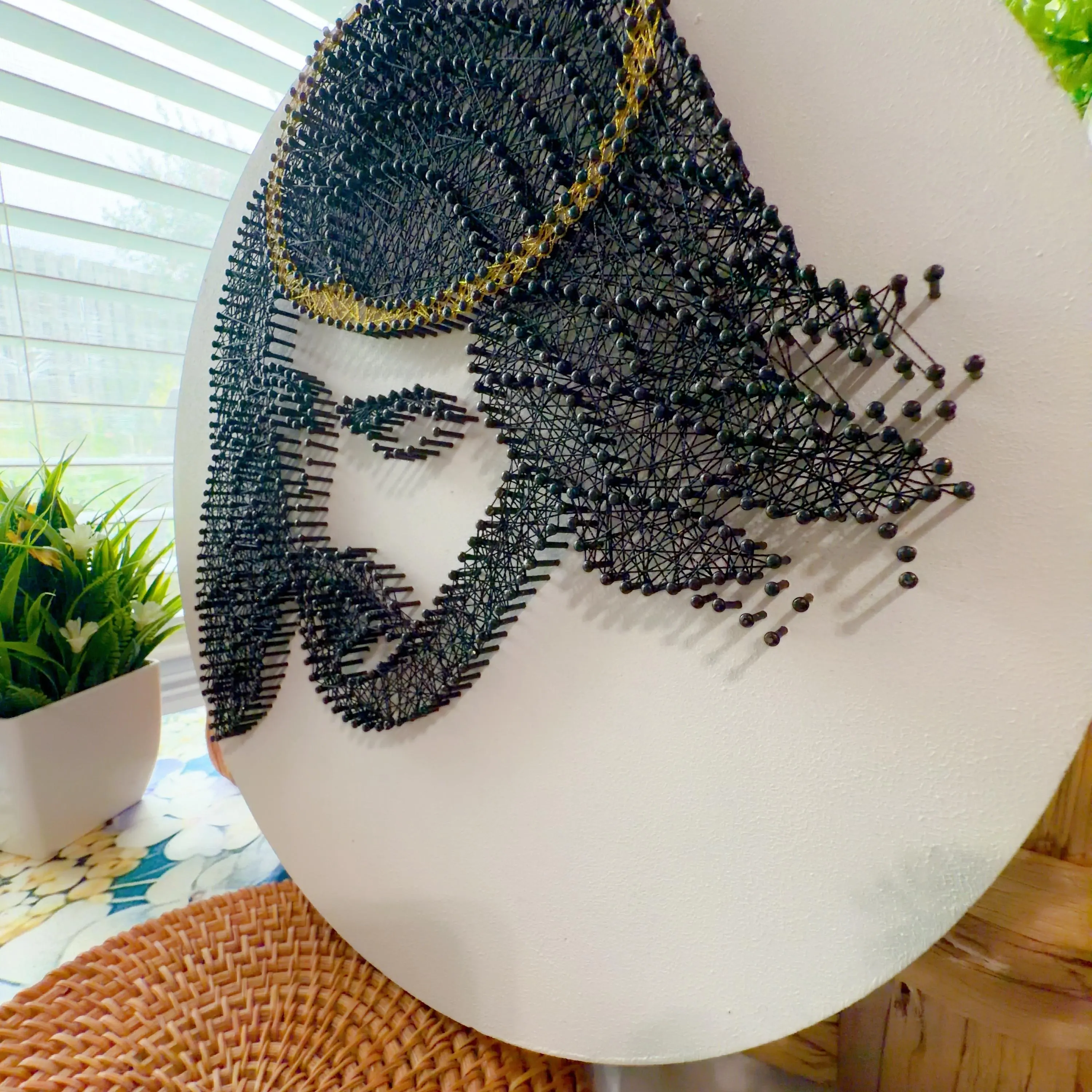 String Art Jesus Portrait, product photo 11