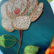 Handmade Louisiana Magnolia String Art Wall Decor, product photo 2