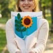 Handmade Crochet Sunflower Bouquet, product photo 2