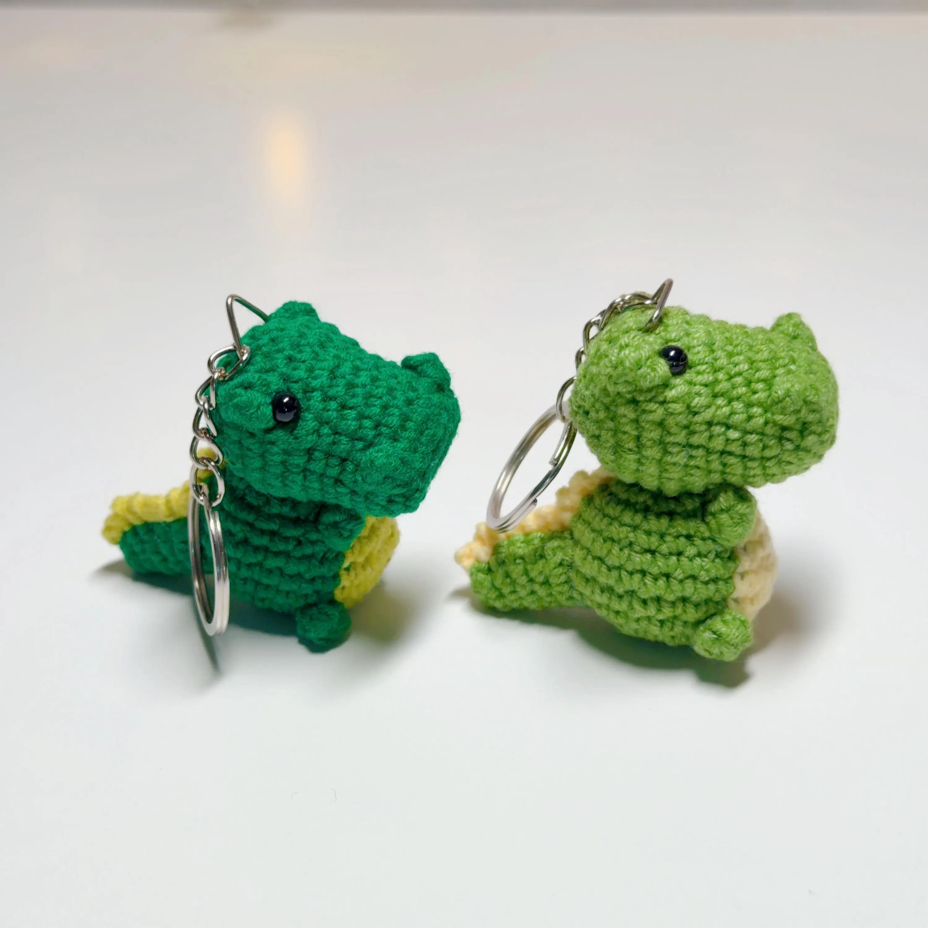 Crochet Alligator Keychain, product photo 12