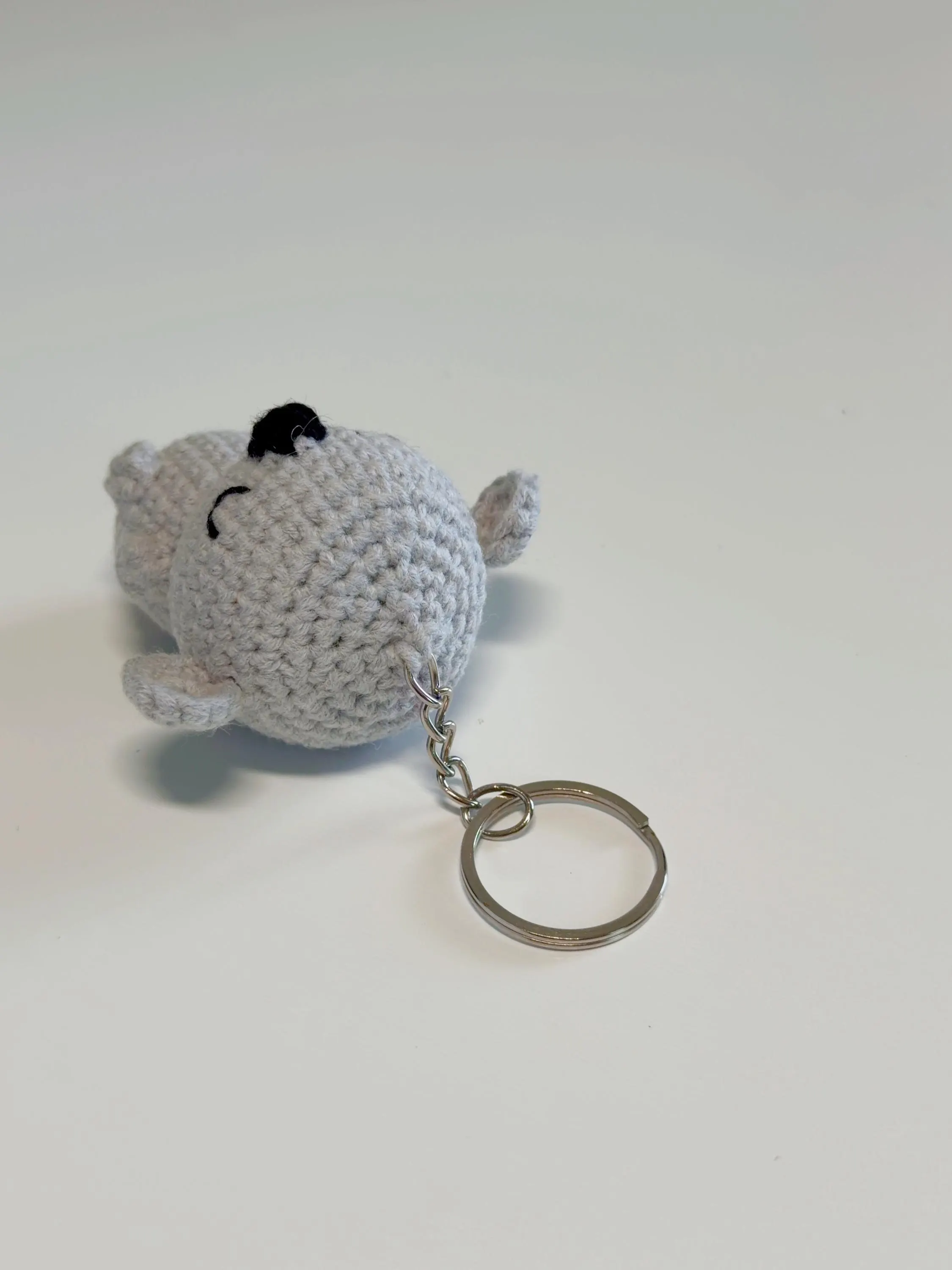Handmade Crochet Koala Keychain, product photo 7
