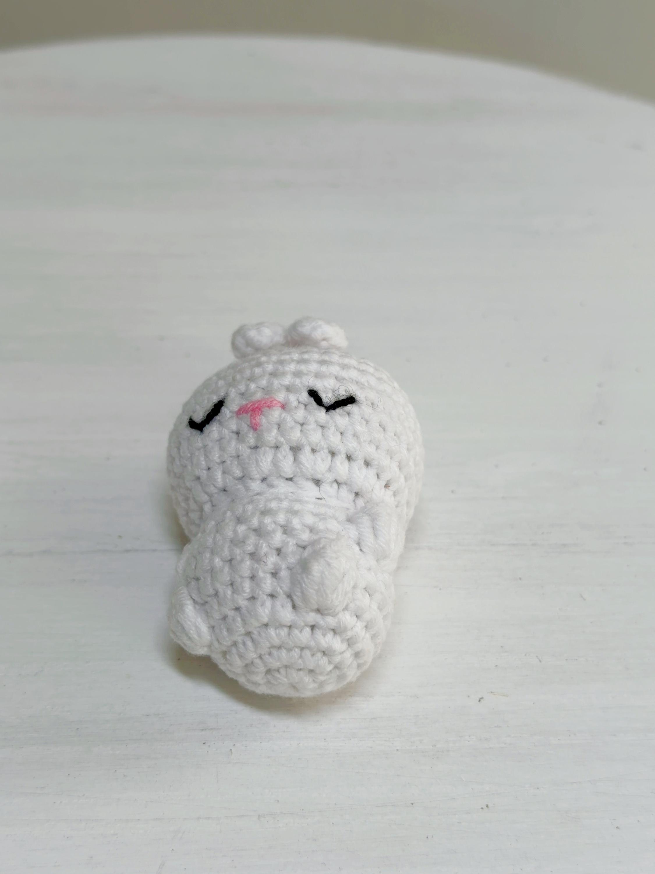 Crochet Bunny Keychain, product photo 20