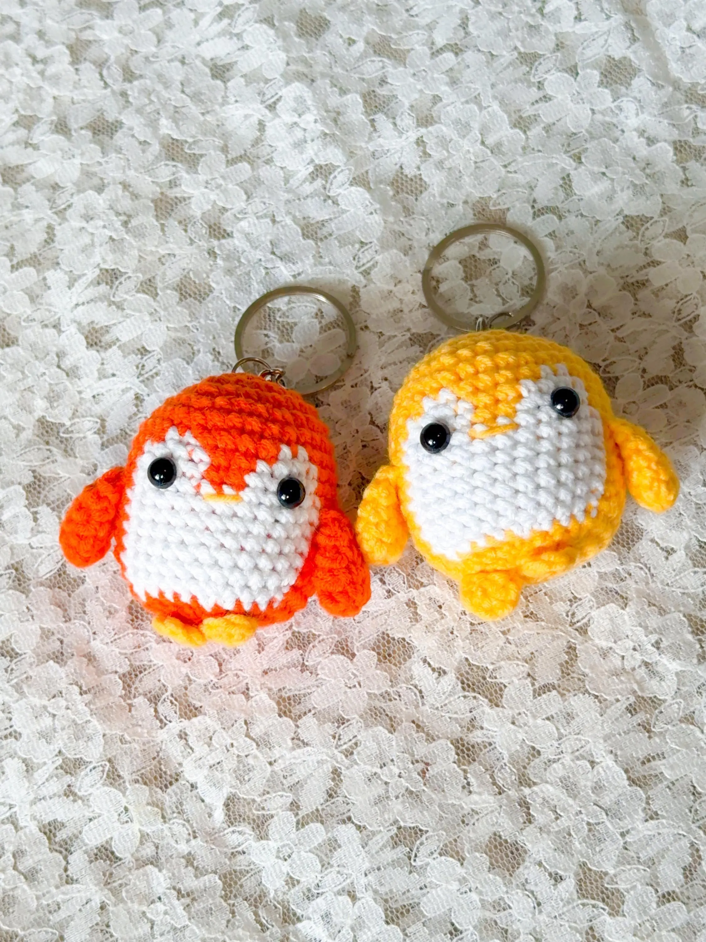 Crochet Penguin Amigurumi Keychain, product photo 12