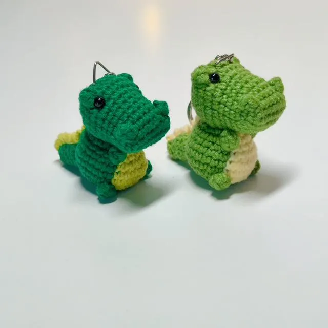 Crochet Alligator Keychain, product photo 16