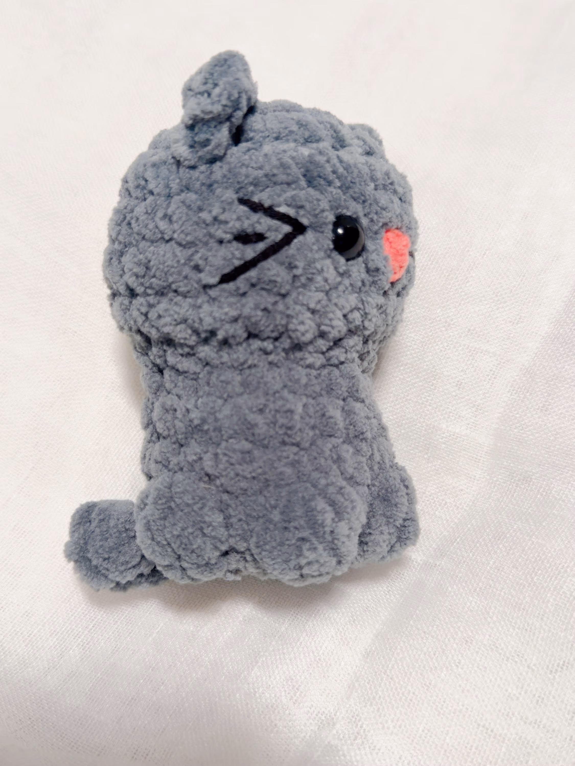 Handmade Crochet Cat Plush, product photo 11
