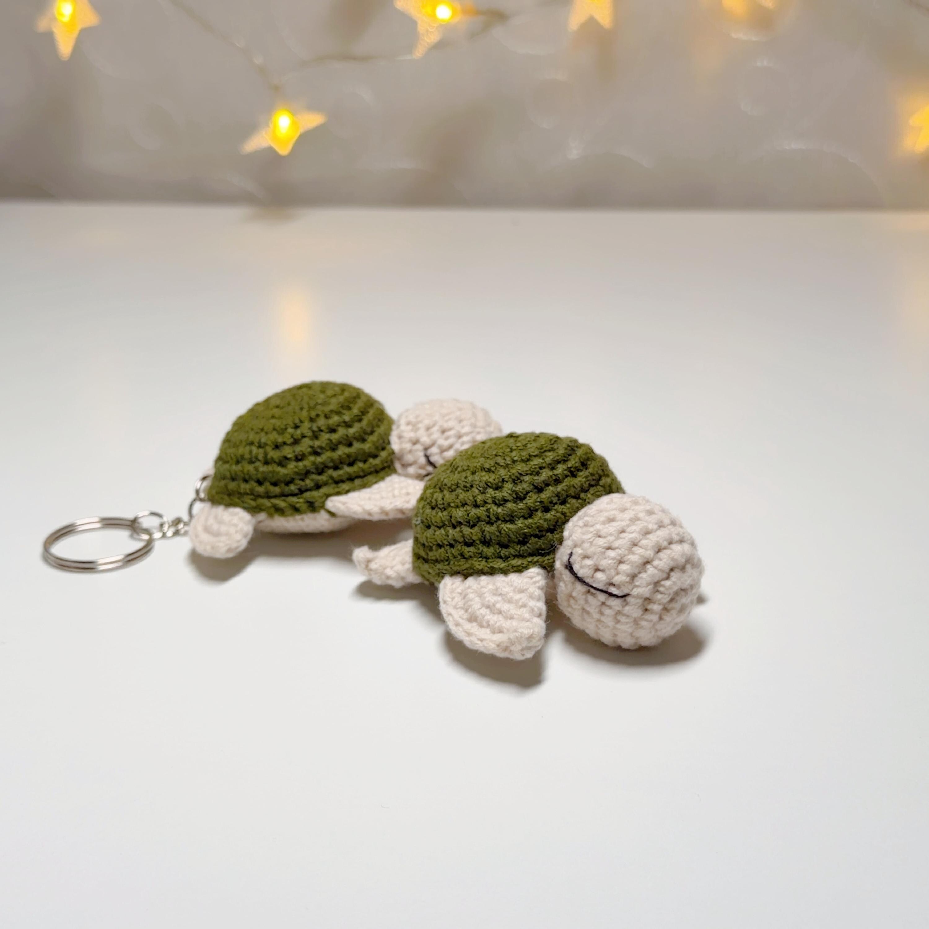 Crochet Turtle Keychain, product photo 16