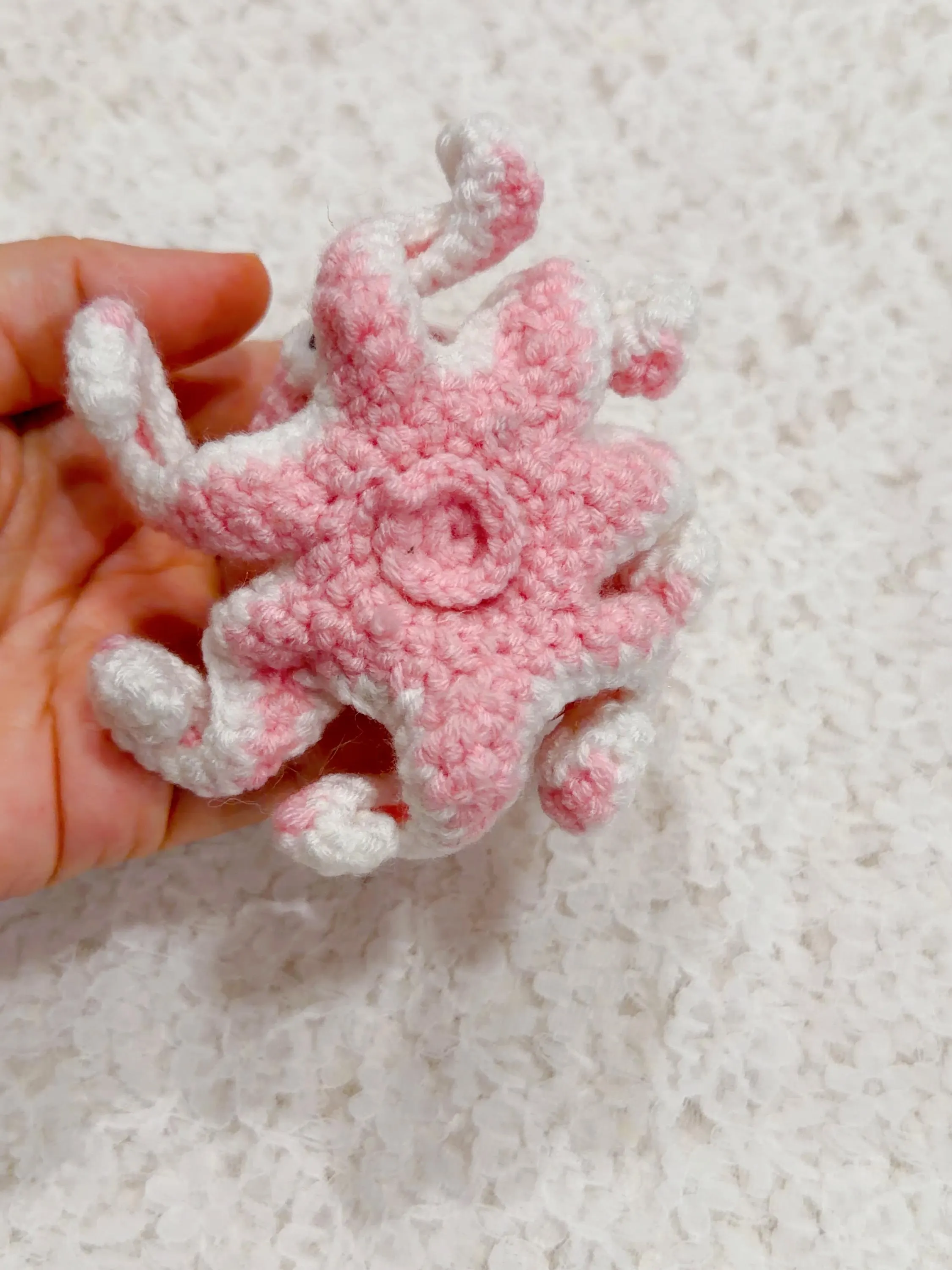 Crochet Octopus Keychain, product photo 8