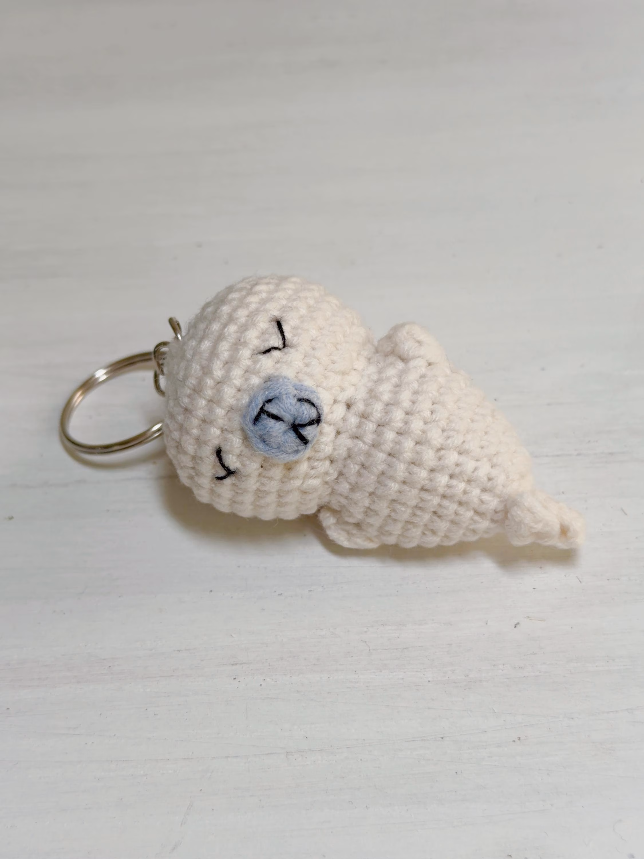 Crochet Seal Keychain, product photo 5