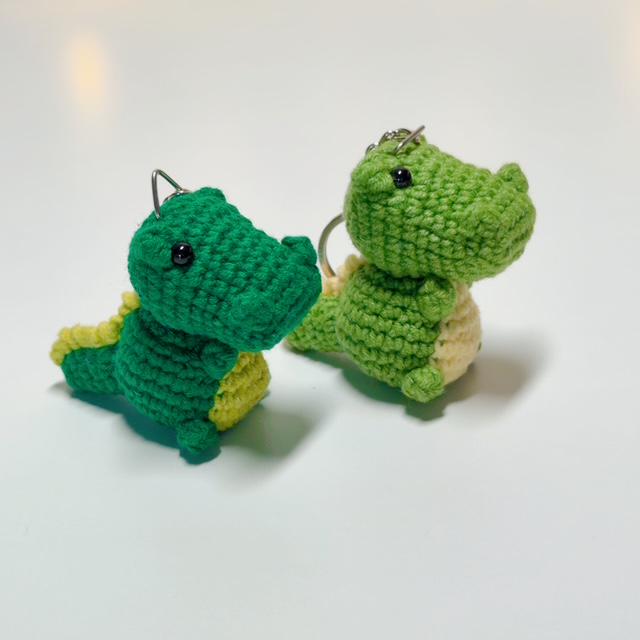 Crochet Alligator Keychain, product photo 17