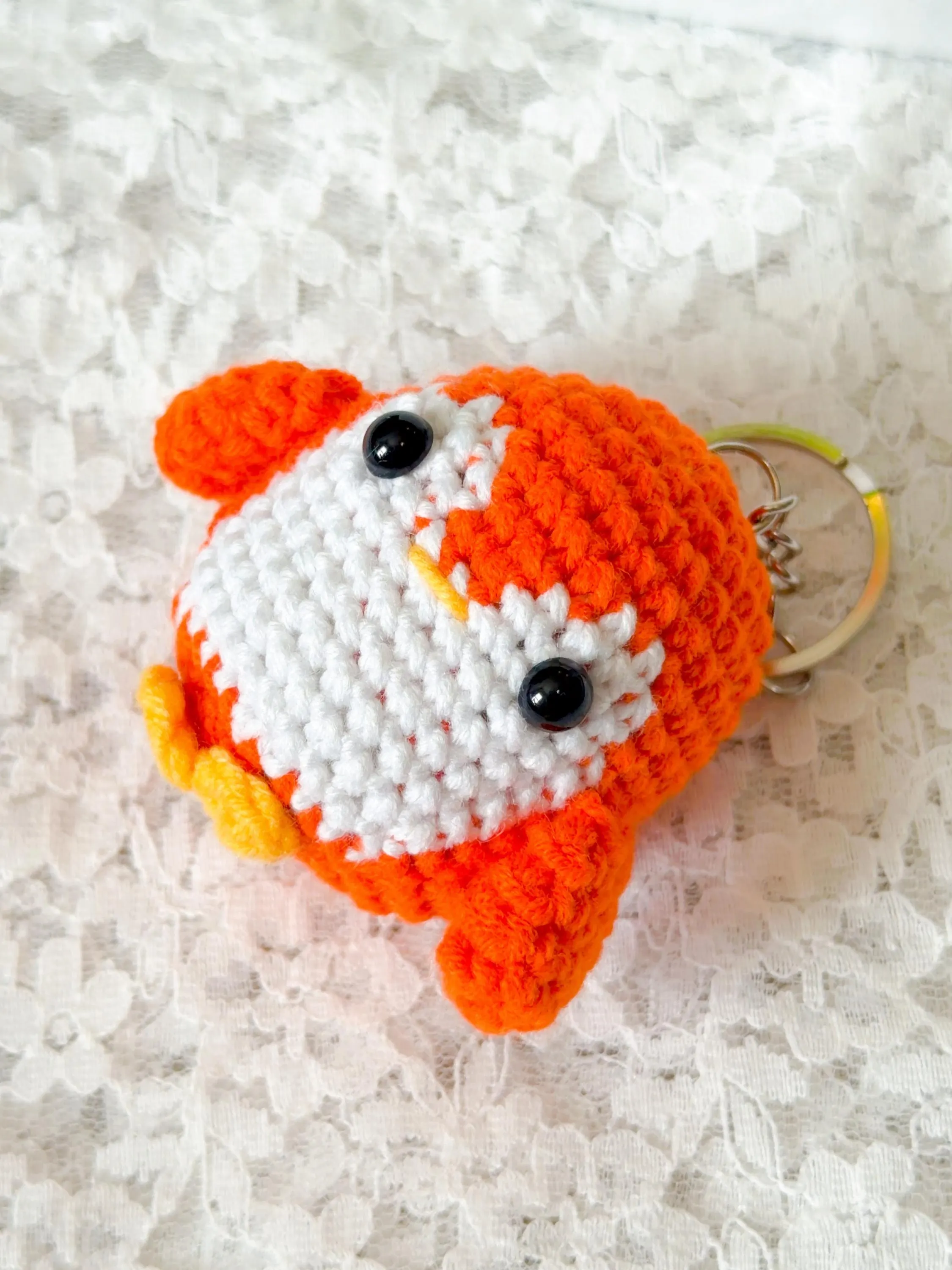 Crochet Penguin Amigurumi Keychain, product photo 6