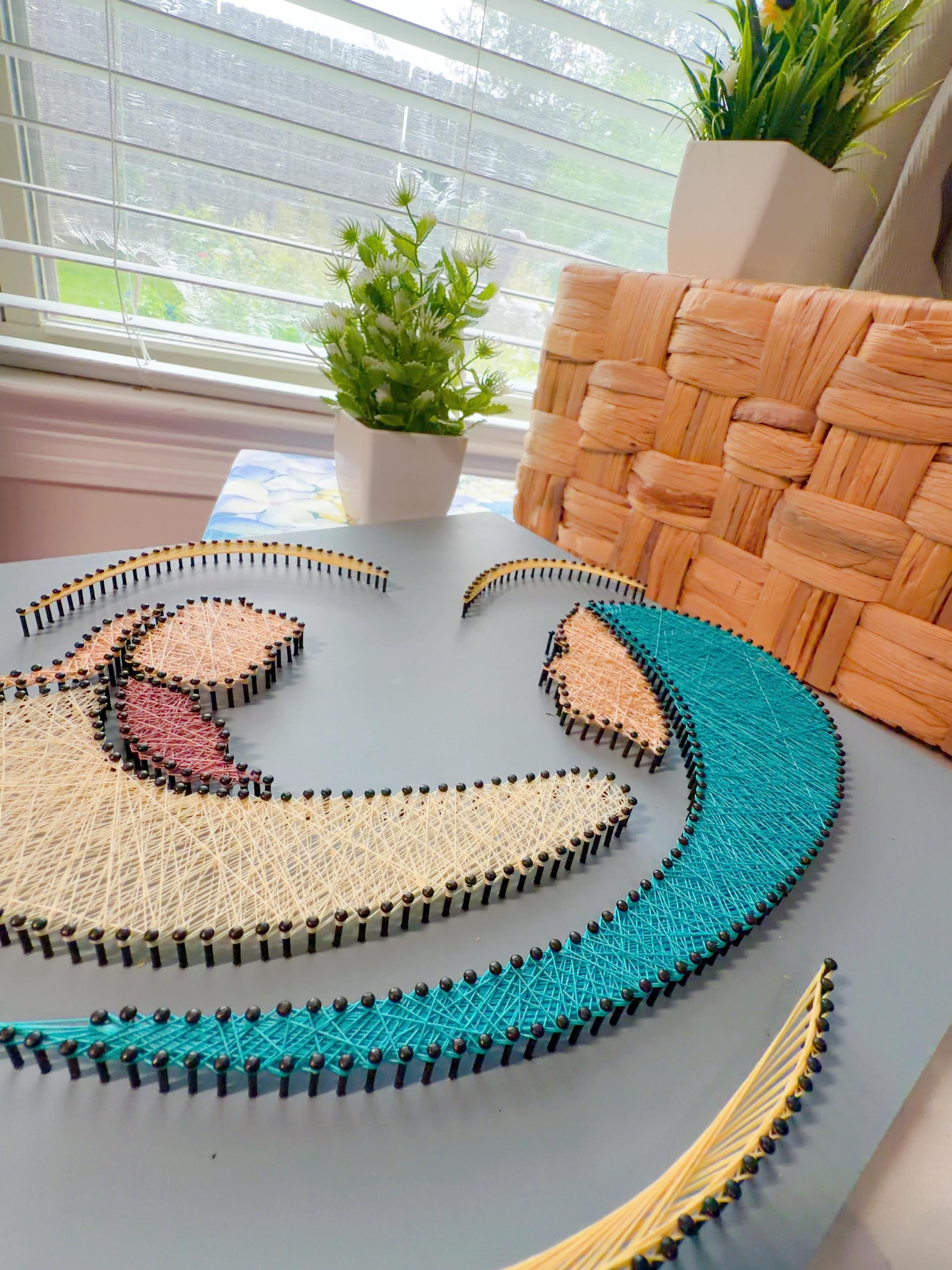 Handmade Holy Family String Art | Virgin Mary, product photo 13