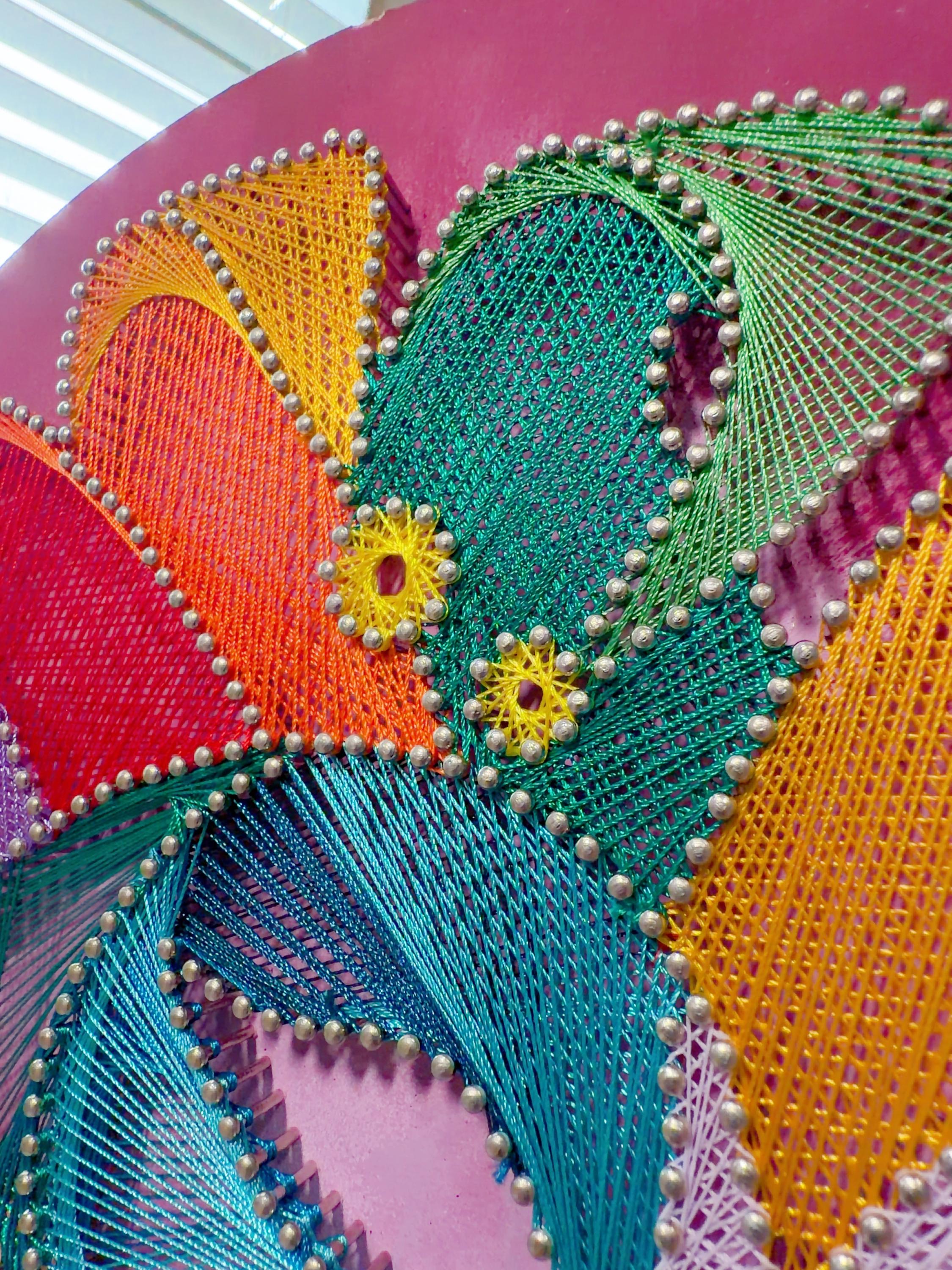 Mardi Gras Mask String Art, product photo 8