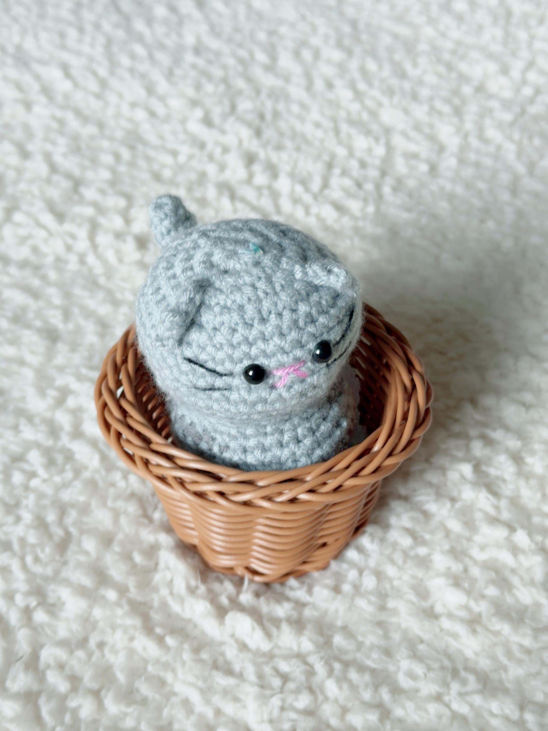 Crochet Cat Plushie, product photo 10